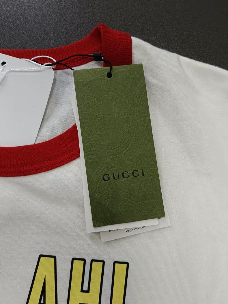 Gucci Gucci Pear pattern letter printed short-sleeved T-shirt 250 Size US XS / EU 42 / 0 - 3 Thumbnail