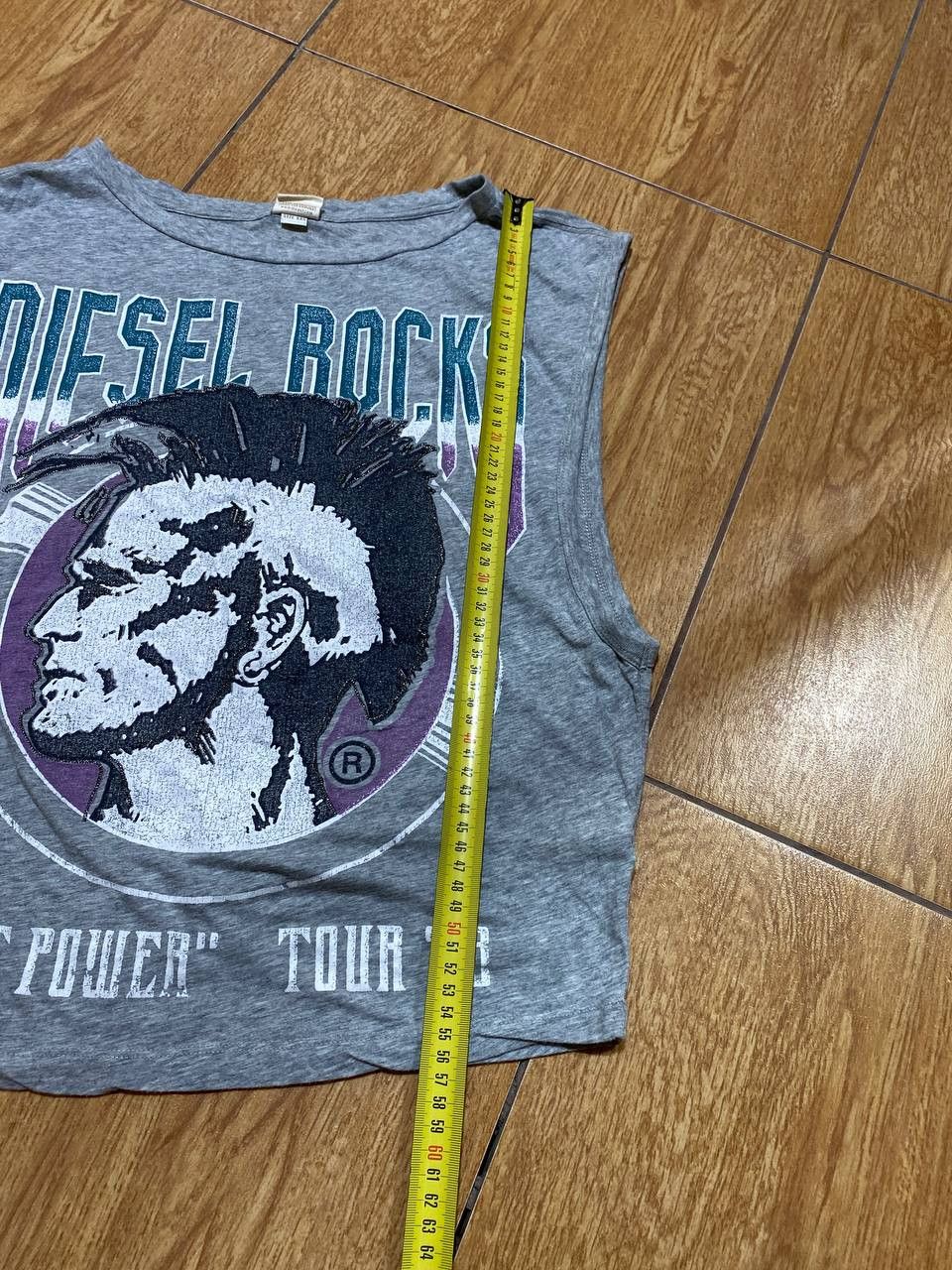 Diesel Diesel T shirt Rocks soft power tou streetwear top Size XXS / US 00 / IT 34 - 8 Thumbnail