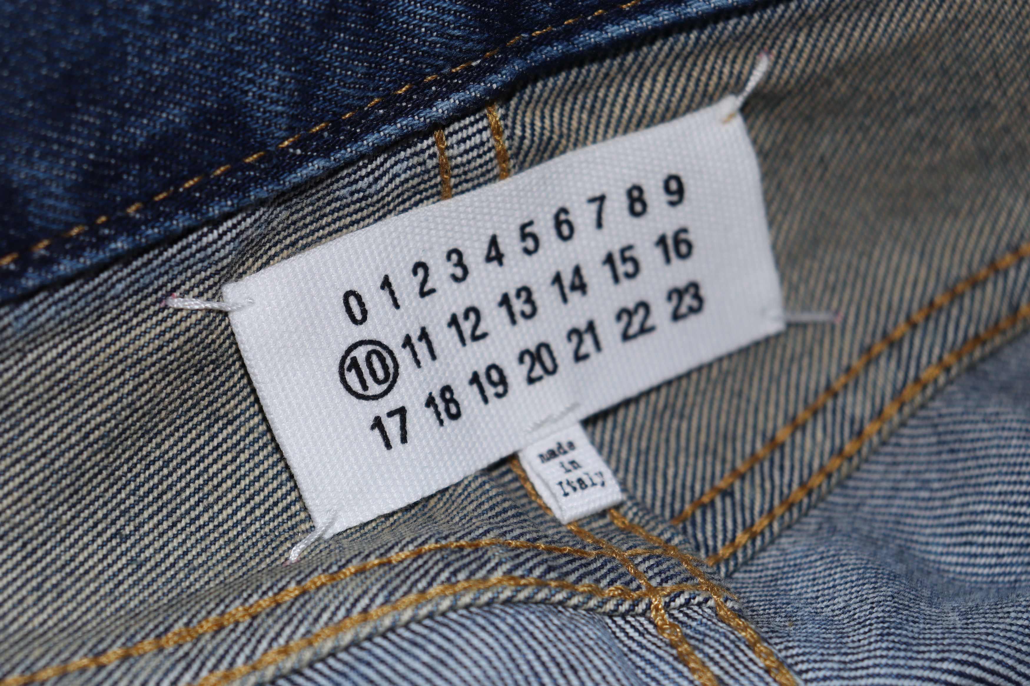 Maison Margiela o1rshd1 Denim Jeans in Blue Size US 31 - 11 Thumbnail
