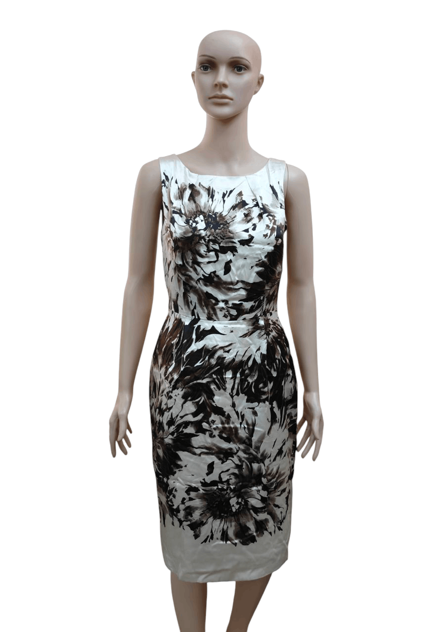 Max Mara Max Mara Silk Midi Dress Size M / US 6-8 / IT 42-44 - 2 Thumbnail