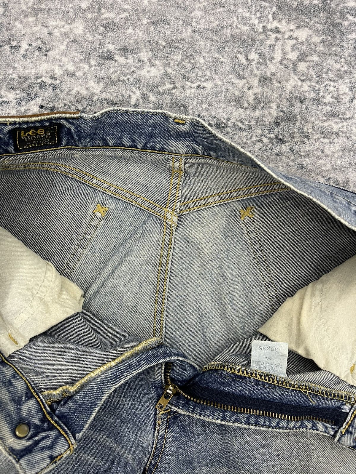 Lee Vintage Lee Riders Selvedge Distressed Denim Size US 30 / EU 46 - 8 Thumbnail