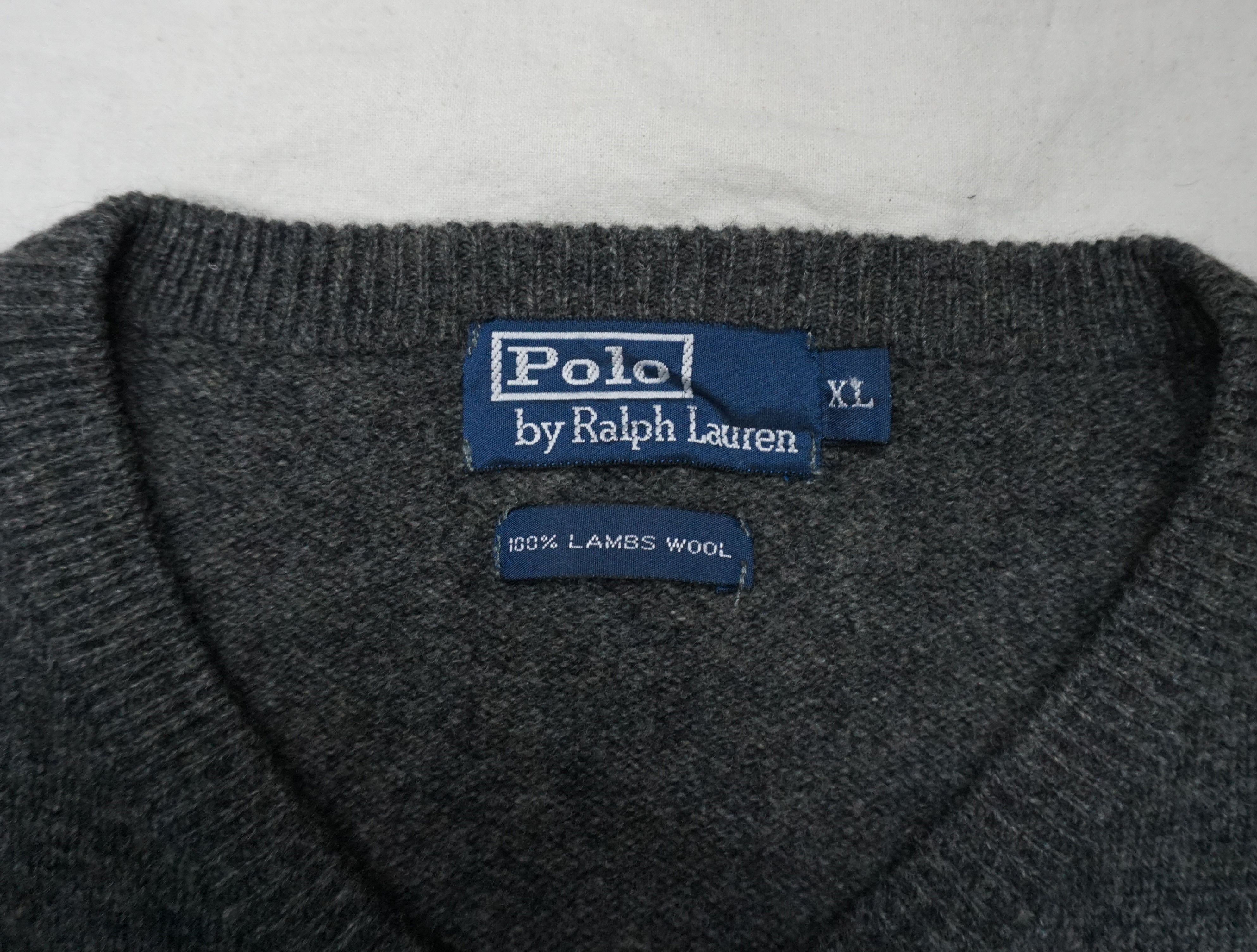 Polo Ralph Lauren × Vintage Polo Ralph Lauren Knitted Sweater Size US XL / EU 56 / 4 - 3 Thumbnail