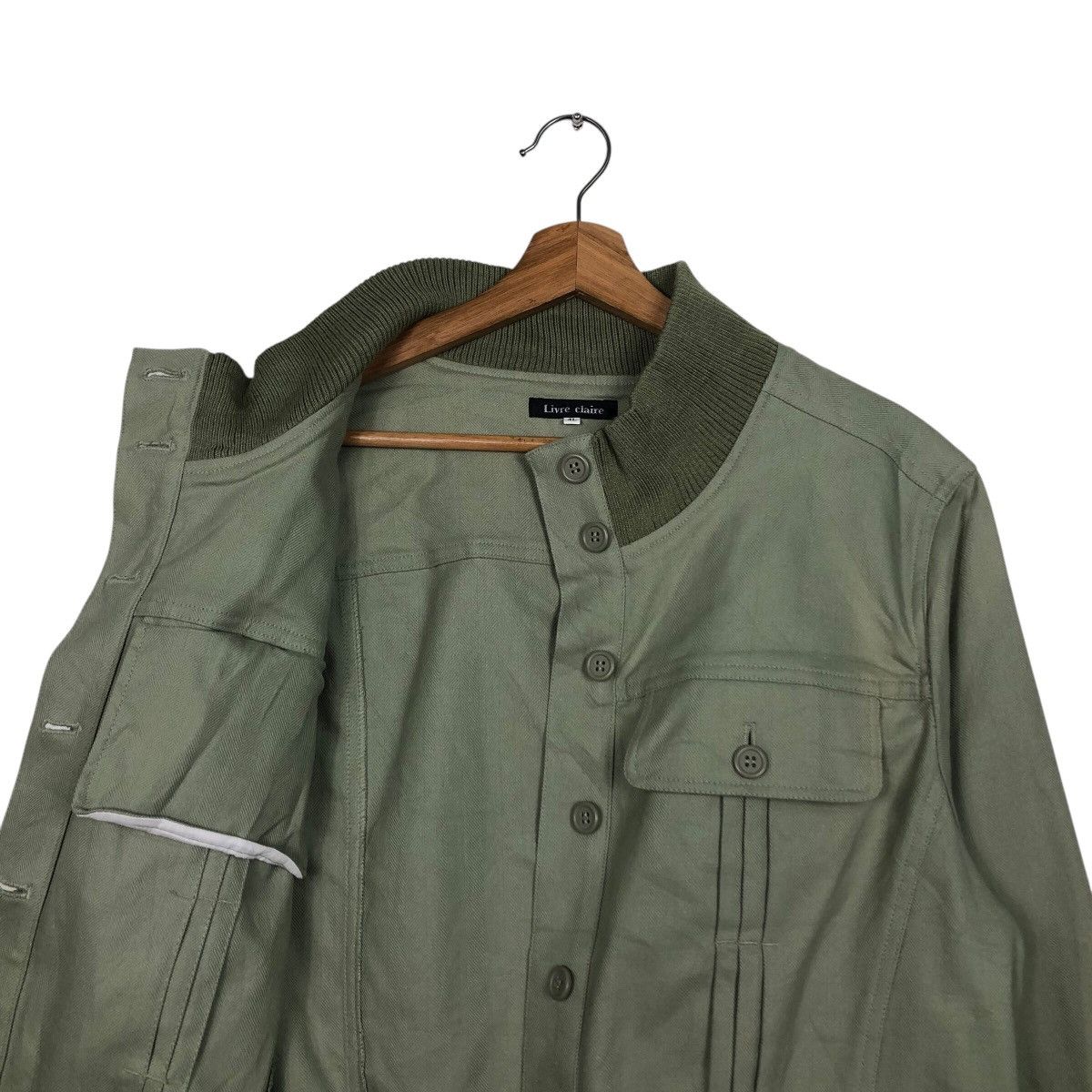 Japanese Brand × Vintage 📌Vintage Bomber Jacket Livre Claire Japan Issey Miyake Size US M / EU 48-50 / 2 - 13 Thumbnail