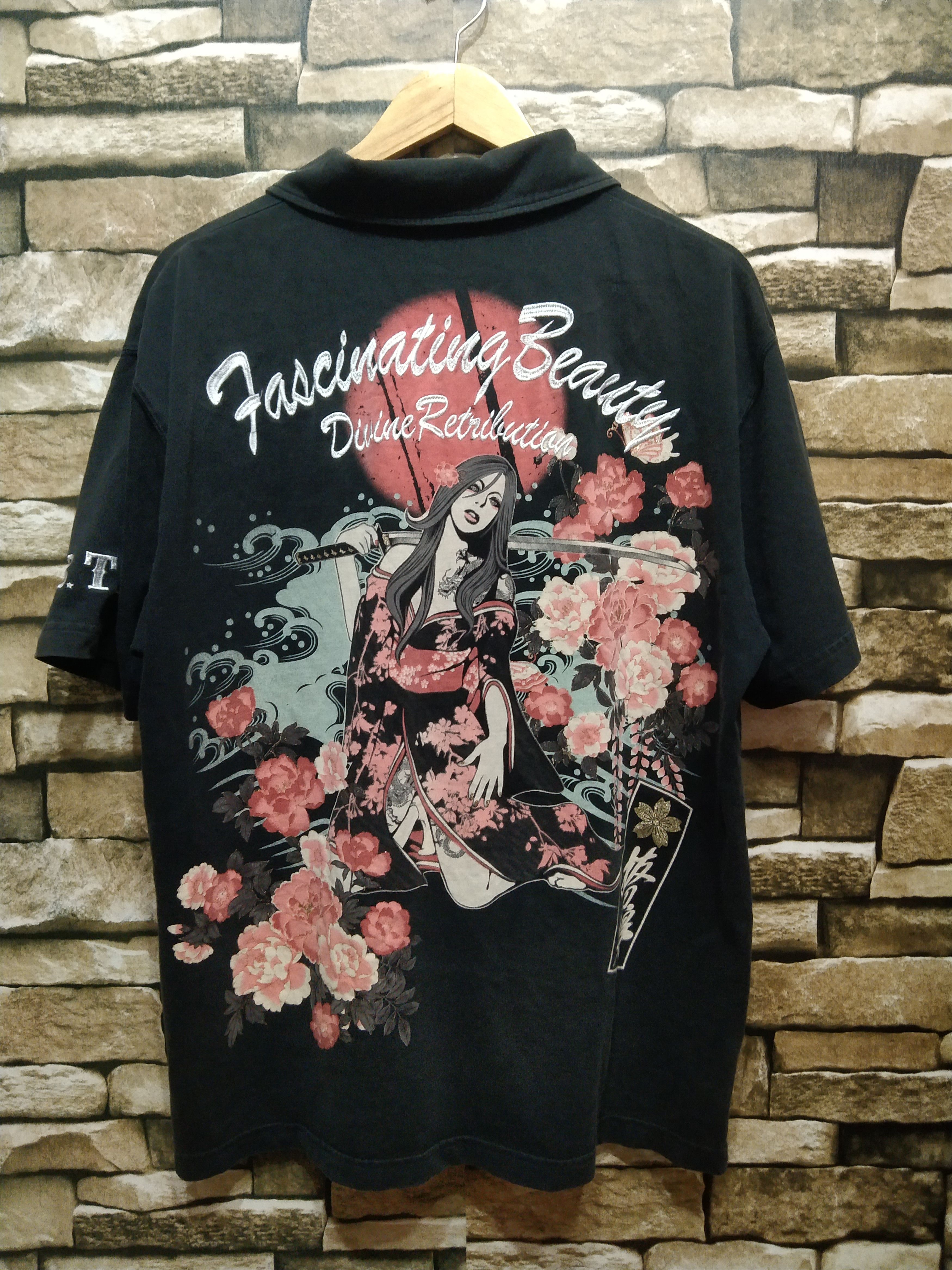 Japanese Brand × Vintage Sukajan Shirt Size US XXL / EU 58 / 5 - 1 Thumbnail