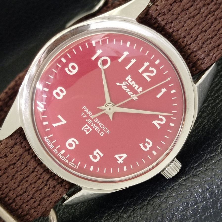 HMT CLASSIC HMT JANATA HAND-WINDING MENS WATCH a700067-a Size 38 - 1 Thumbnail