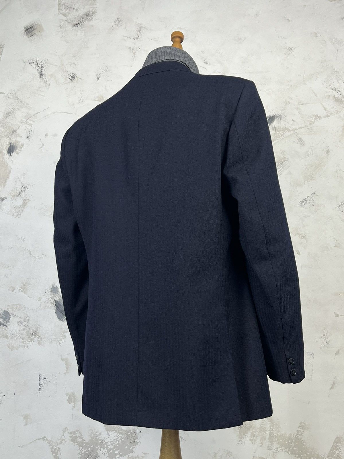 Burton Burton Tailored Navy Two Piece Suit Jacket Trousers L - XL Size 50R - 5 Thumbnail