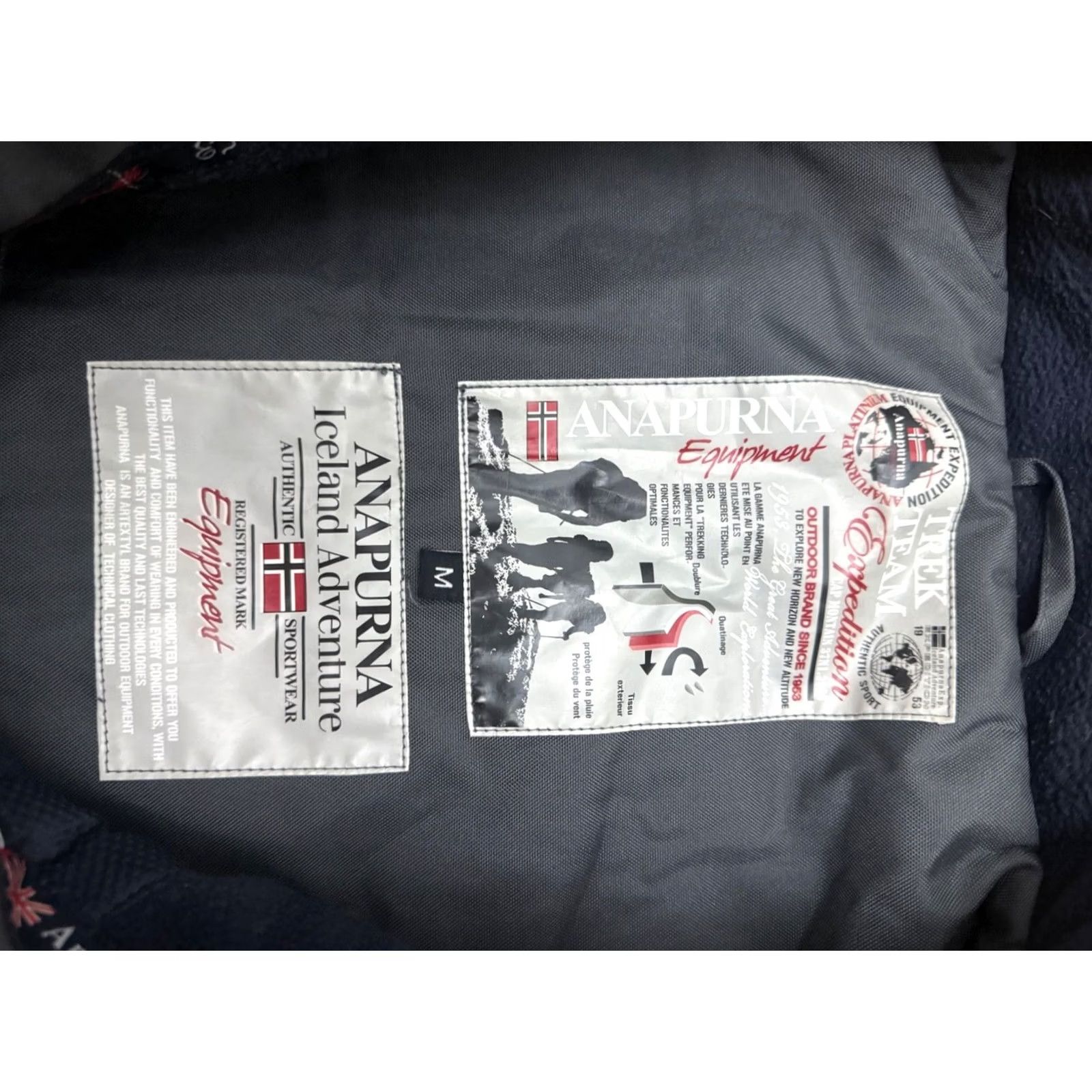 Equipment ANAPURNA Equipment Jacket Men M Gray Outdoor Hooded Workwear Heavy Coat Size US M / EU 48-50 / 2 - 5 Thumbnail