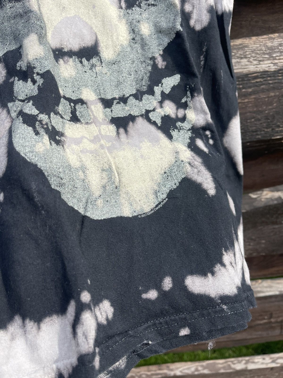 Band Tees × Japanese Brand × Misfits Y2K Misfits tie dye perfect fit bog print t-shirt tee glenn Size US S / EU 44-46 / 1 - 7 Thumbnail