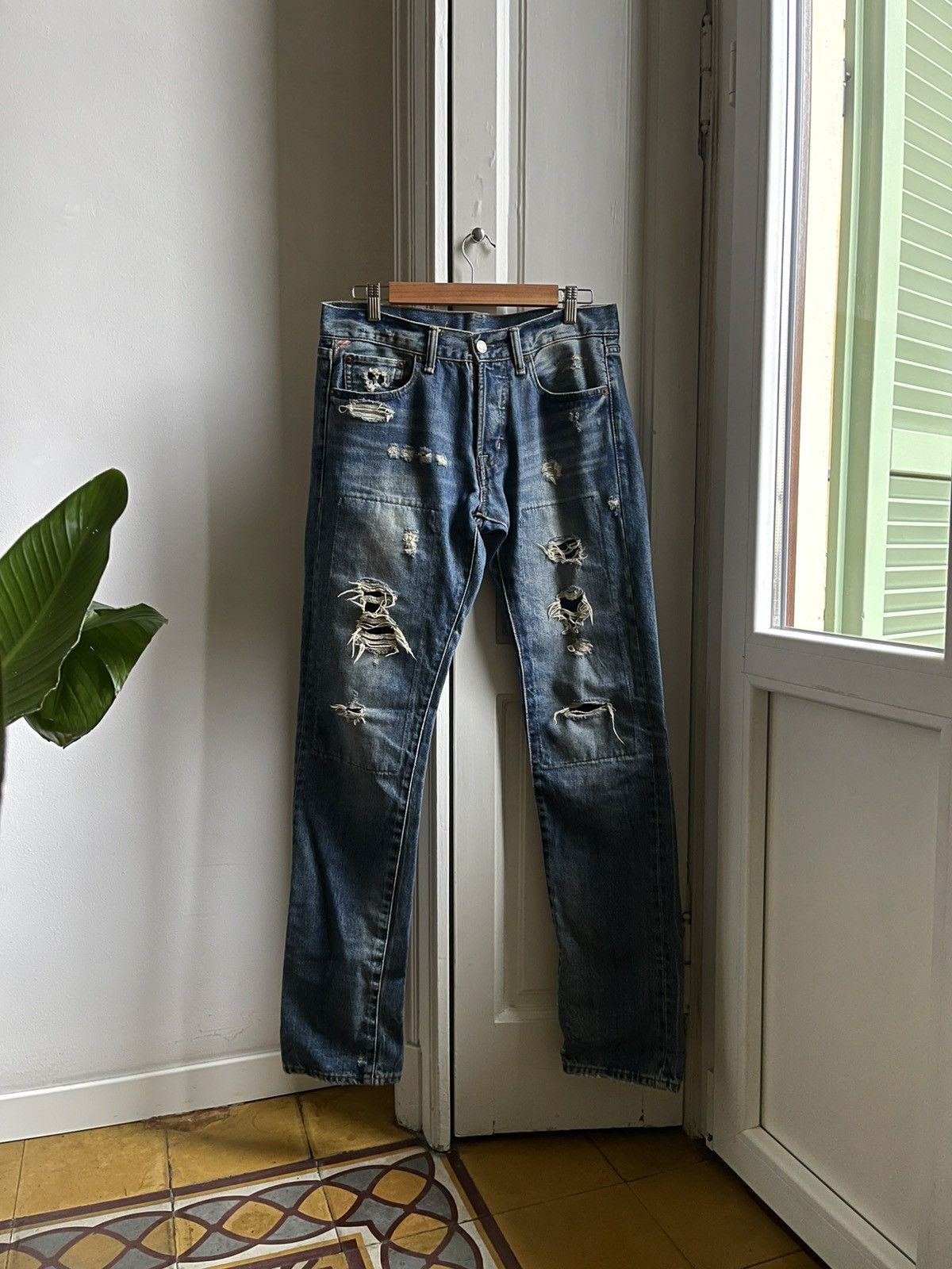 Denim & Supply Ralph Lauren Ralph Lauren Denim & Supply distressed jeans 30 Size US 30 / EU 46 - 1 Thumbnail
