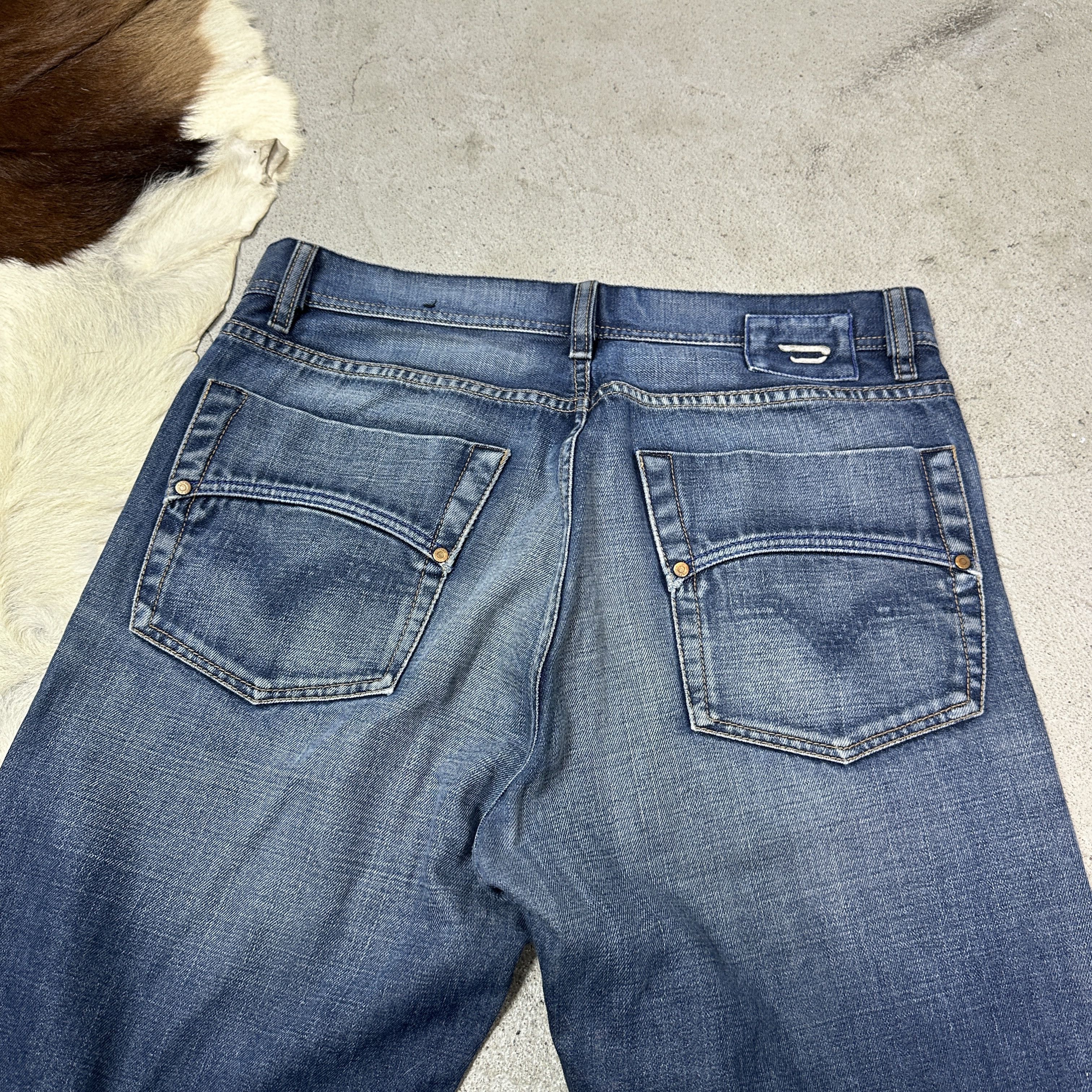 Diesel Vintage Denim Streetwear Baggy Diesel Jeans Y2K Size US 32 / EU 48 - 3 Thumbnail