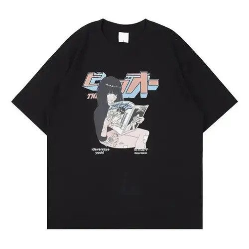 Individualized Shirts Cartoon Harajuku Anime Kawaii Graphic T-Shirt Size US L / EU 52-54 / 3 - 3 Thumbnail