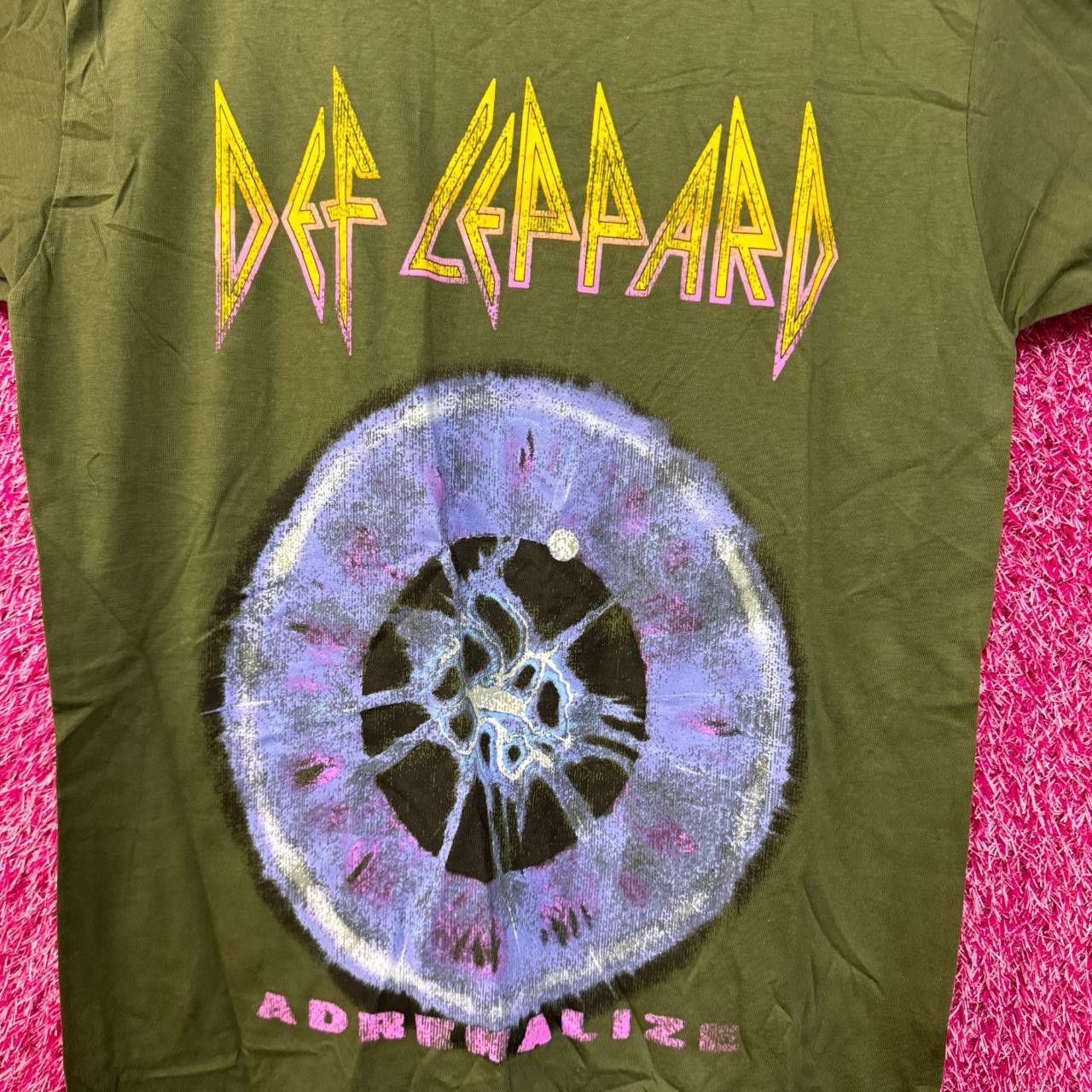 Band Tees × Def Leppard Def Leppard Adrenalize Album Cover Heavy Metal Band Tee M Size US M / EU 48-50 / 2 - 2 Thumbnail
