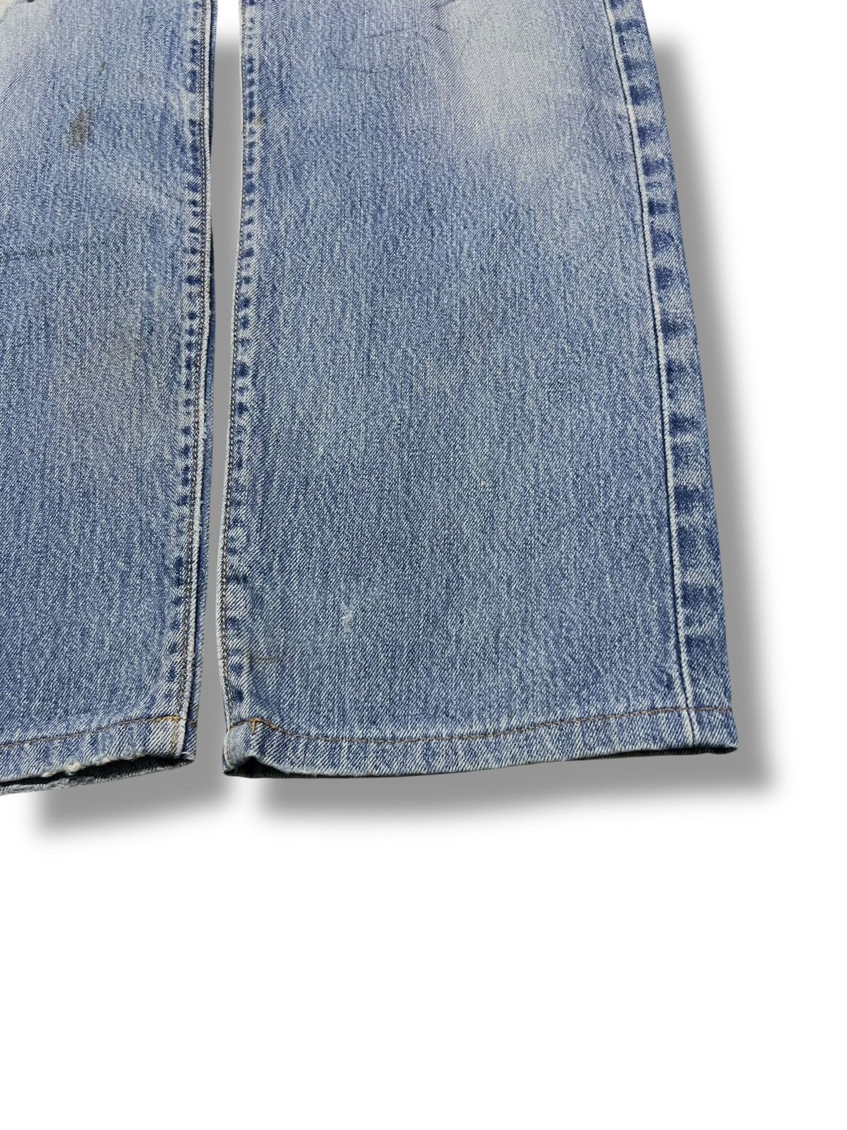Levi's Vintage Levi’s 501 Button Fly - Faded,Ripped Destroyed Jeans Size US 31 - 7 Thumbnail