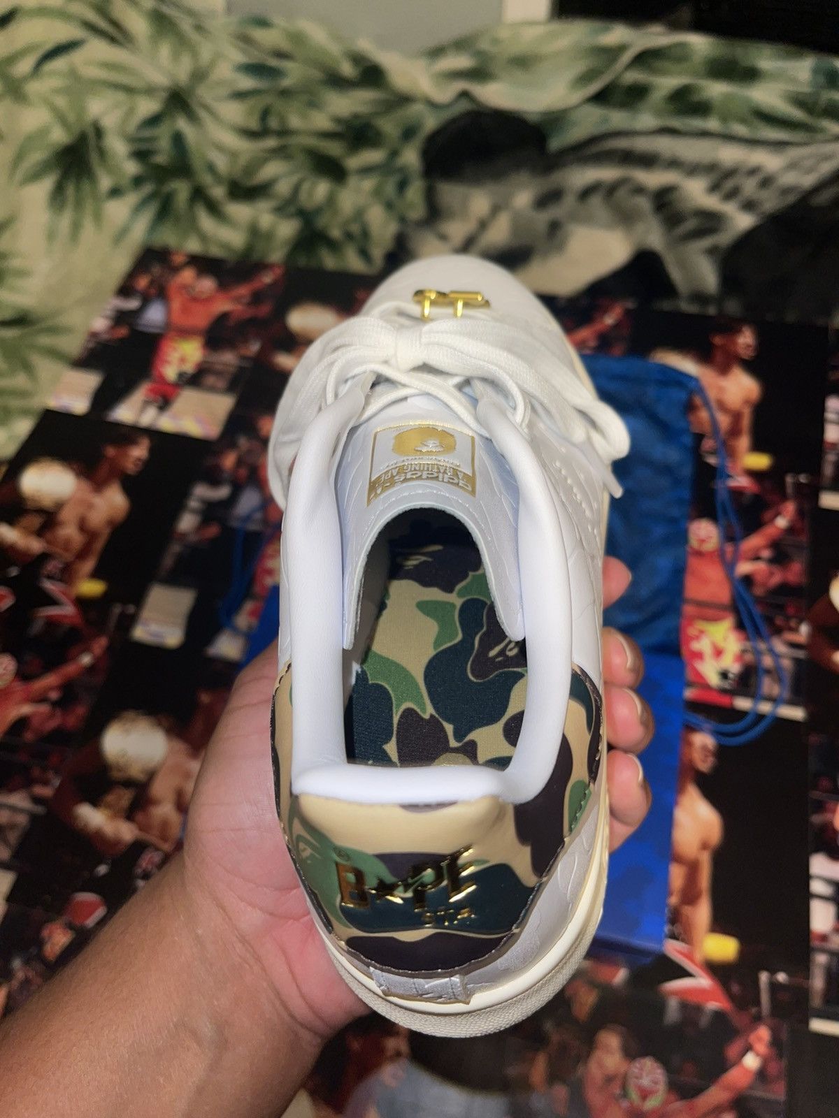 Adidas × Bape Bape x Stan Smith 30th Anniversary White (7.5) Size US 7.5 / EU 40-41 - 7 Thumbnail