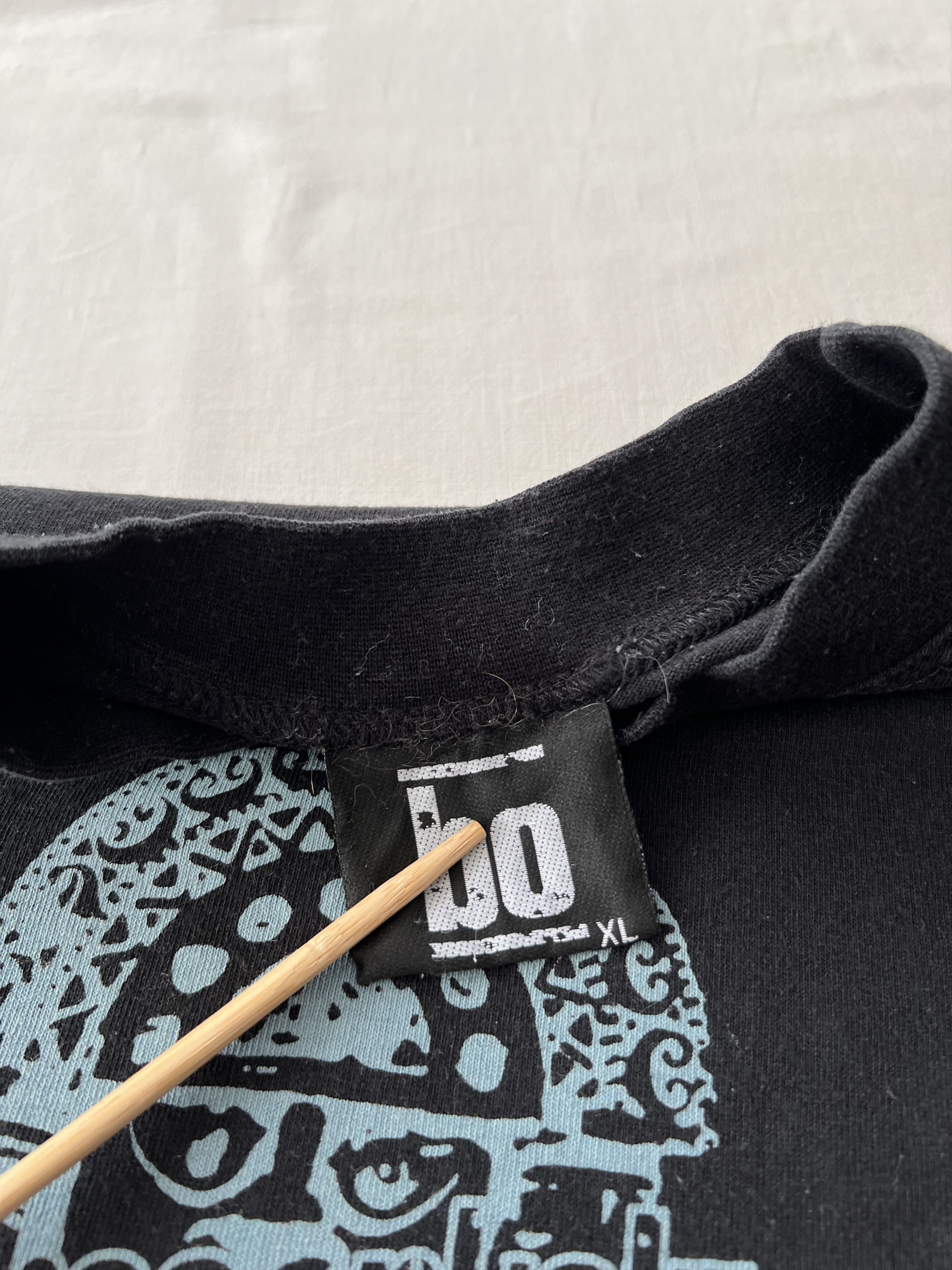 Band Tees Vintage 90s Bohse Onkelz Black T-shirt Size US XL / EU 56 / 4 - 13 Thumbnail
