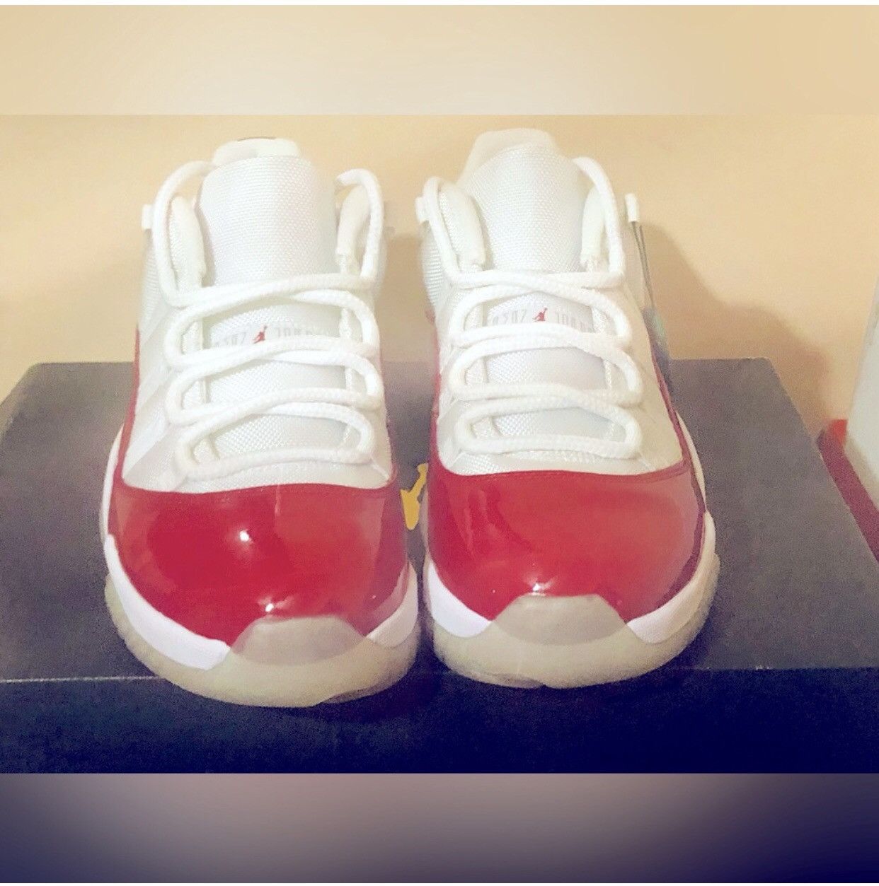 Jordan Brand Jordan 11 Low Cherry Retro - Exclusive limited stock Size US 9.5 / EU 42-43 - 7 Thumbnail