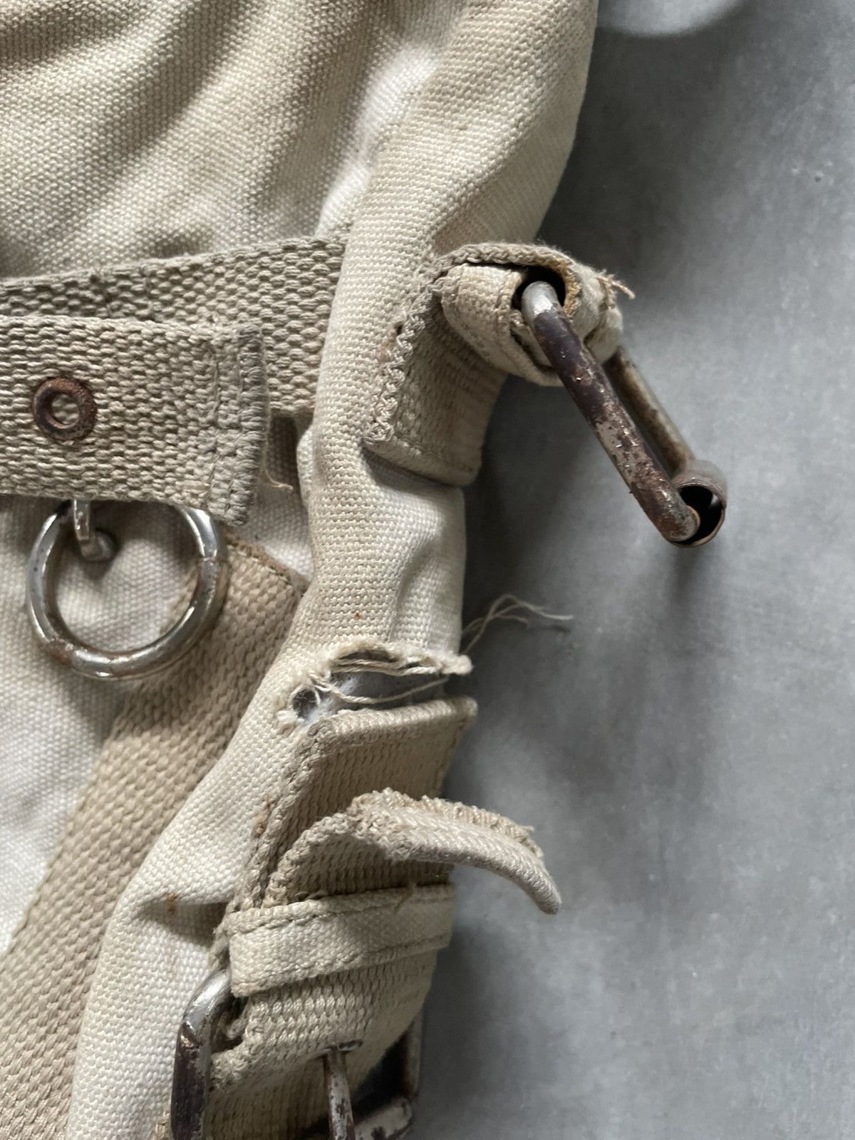 If Six Was Nine Sick Rare Military Multi Buckle Sling Bag Distressed Size ONE SIZE - 9 Thumbnail