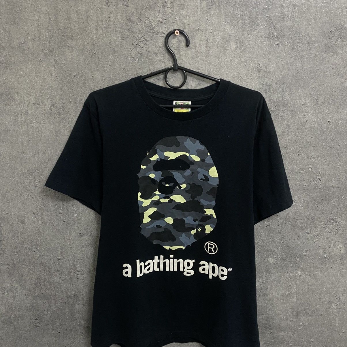 Bape A Bathing Ape Bape T-shirt Big Head Camo Mens Size US M / EU 48-50 / 2 - 4 Thumbnail