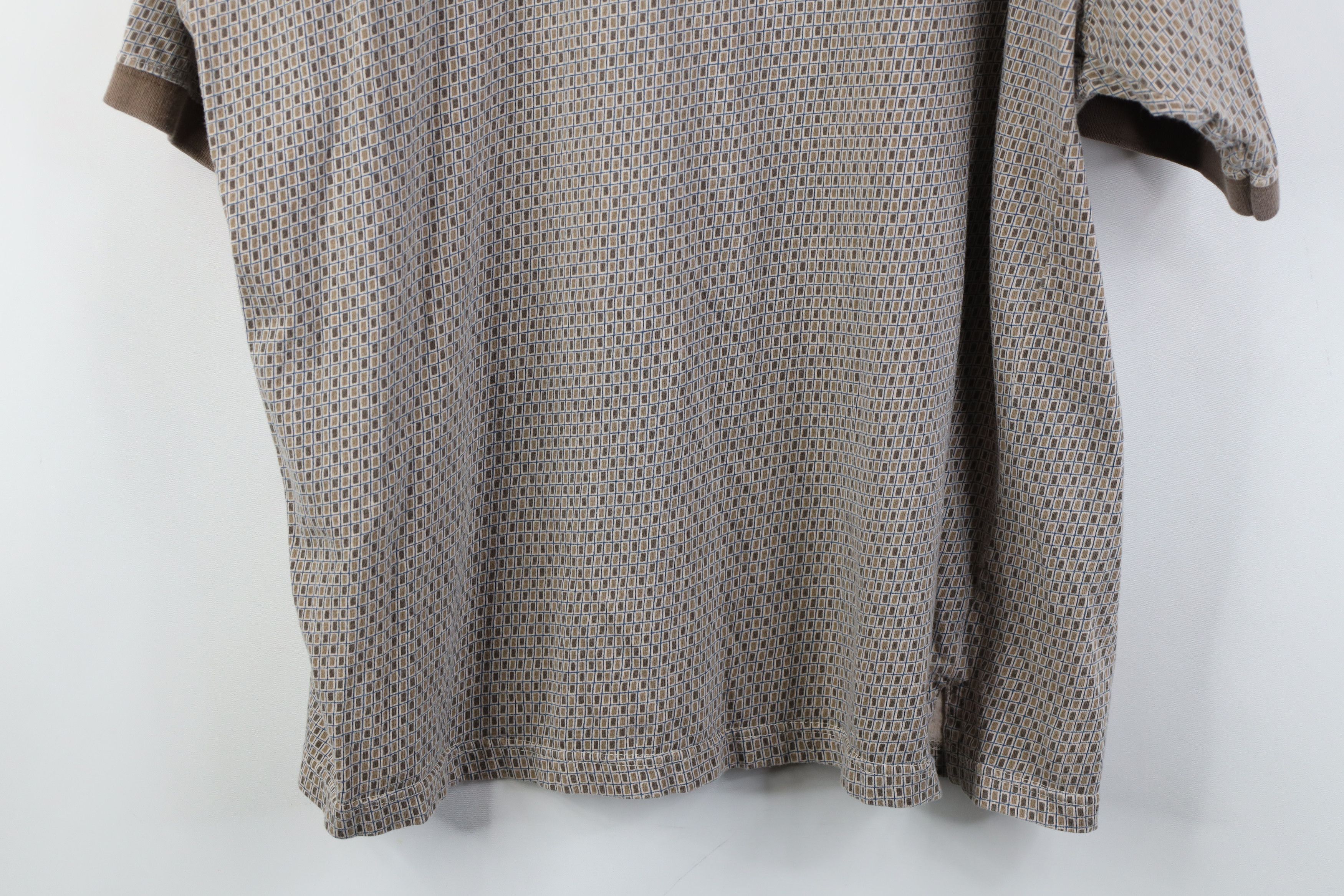 Vintage Vintage 90s Streetwear Knit Golf Polo Shirt Earth Tone Size US L / EU 52-54 / 3 - 11 Thumbnail