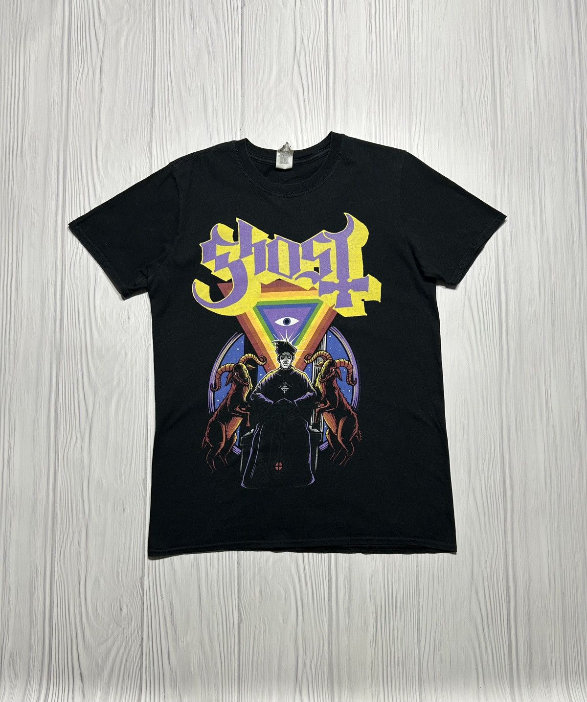 Band Tees 2018 Ghost Dark Metal Band T-Shirt 666 Size US M / EU 48-50 / 2 - 1 Thumbnail