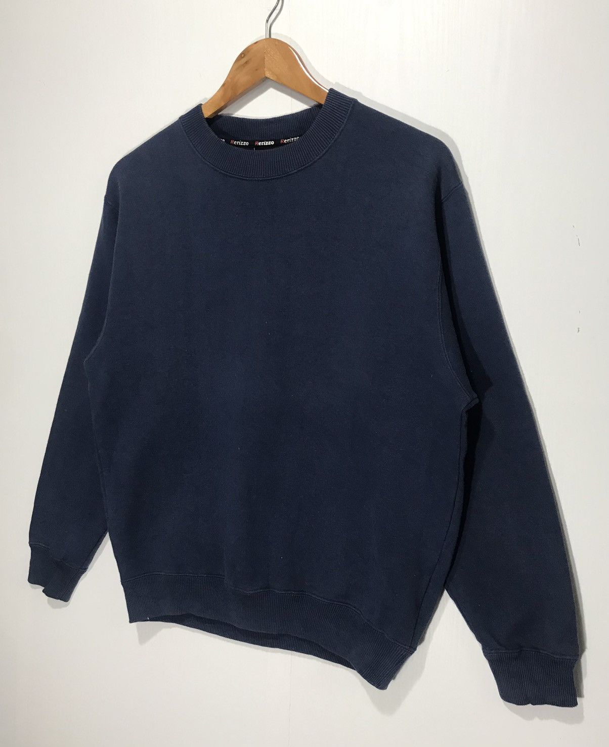 Japanese Brand × Vintage Vintage Rerizzo Basic Wear Crewneck Sweatshirt Size US M / EU 48-50 / 2 - 2 Thumbnail