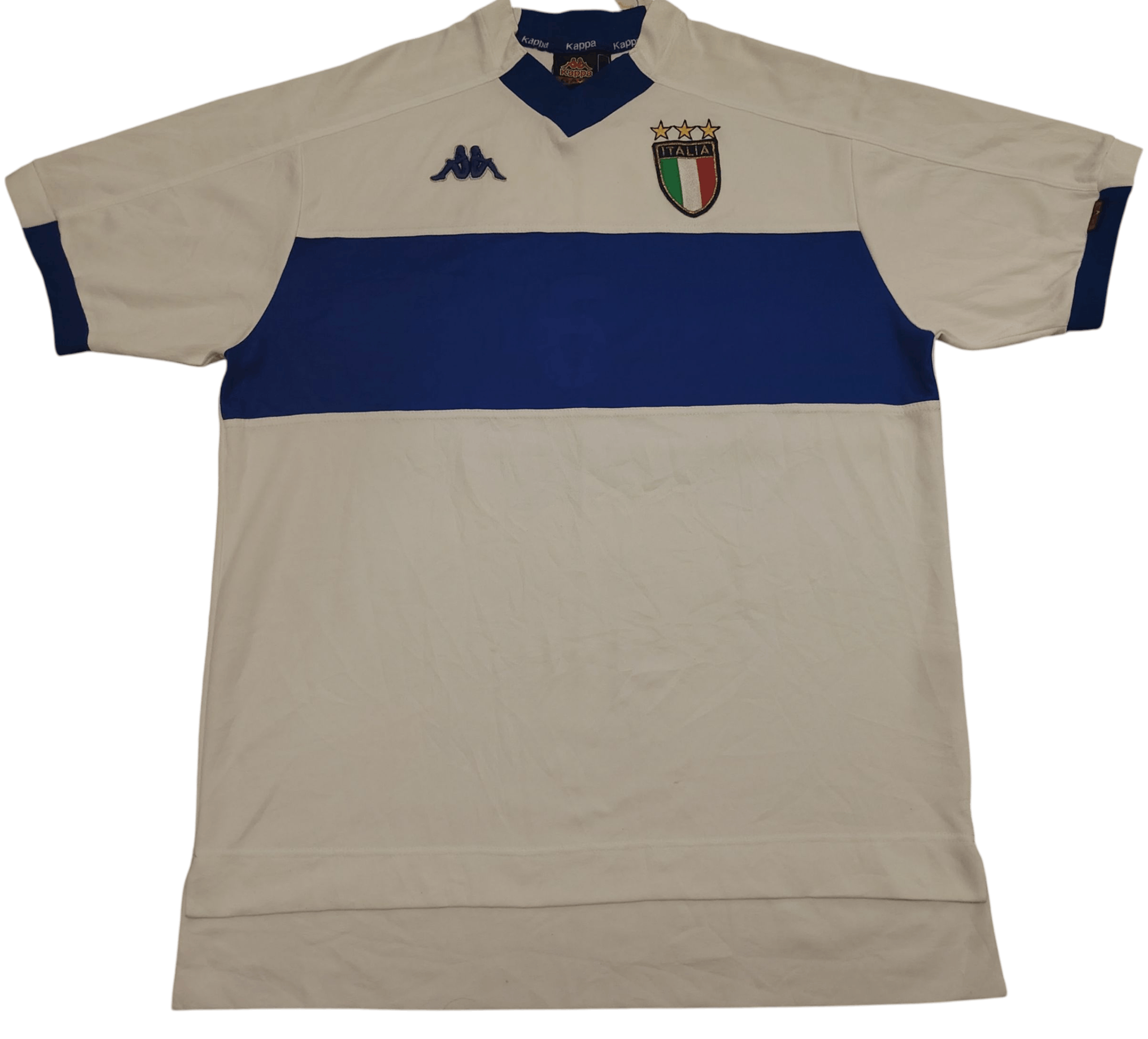 Vintage Vtg 1998 1999 Italy Away Kappa Jersey Size US L / EU 52-54 / 3 - 1 Thumbnail