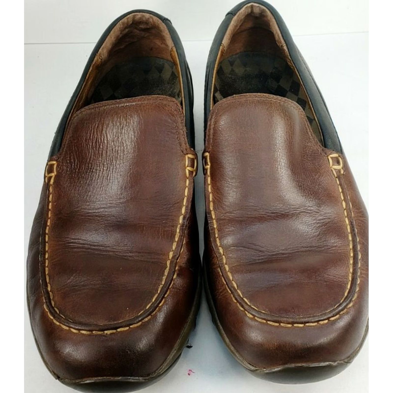 Merrell Merrell Men's Moc Toe Loafer Slip On Brown Leather Insole J73279 Size 9M Casual Workwear Outdoor Lifestyle Leather Upper Insole Material Leather Size US 9 / EU 42 - 7 Thumbnail