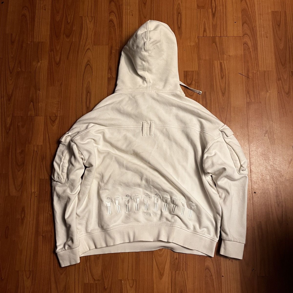 Other Vintage Lin-Ning Multi Pocket Hoodie Size XL Avant Garde Size US XL / EU 56 / 4 - 8 Thumbnail