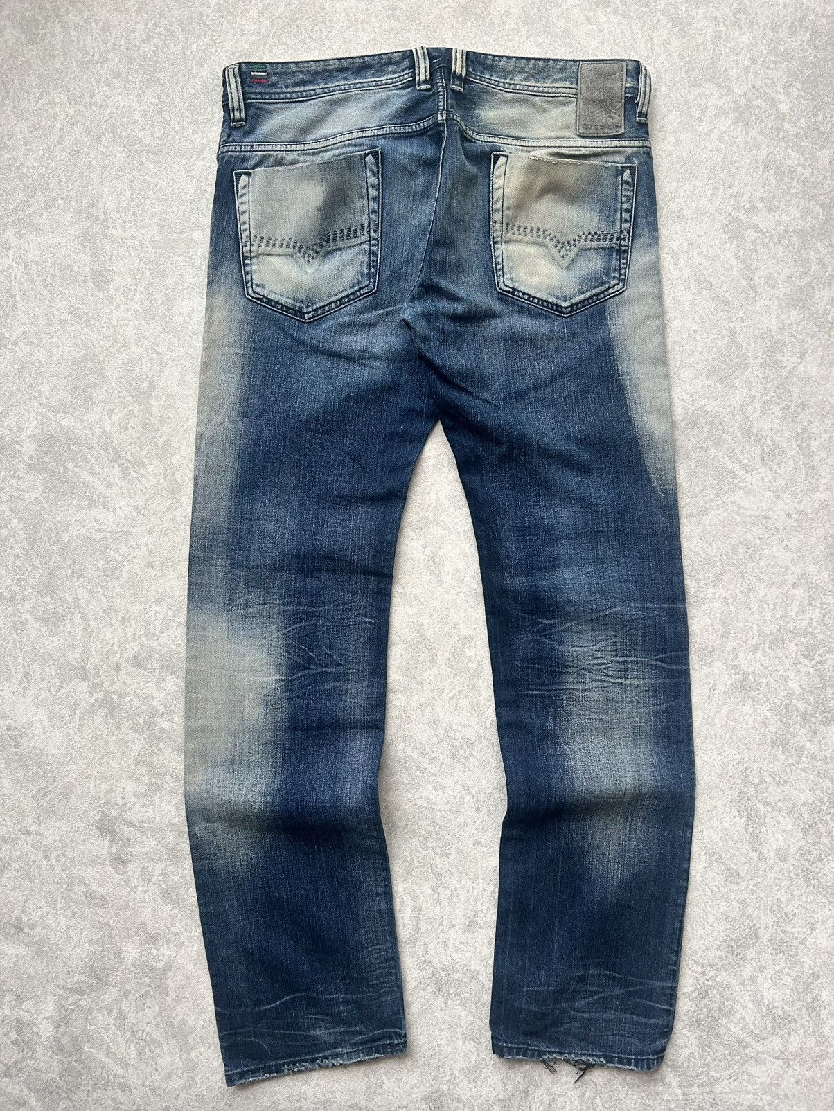 Diesel Diesel Safado Blue Eyecons 2015/1 Denim Jeans Y2K Size US 34 / EU 50 - 11 Thumbnail