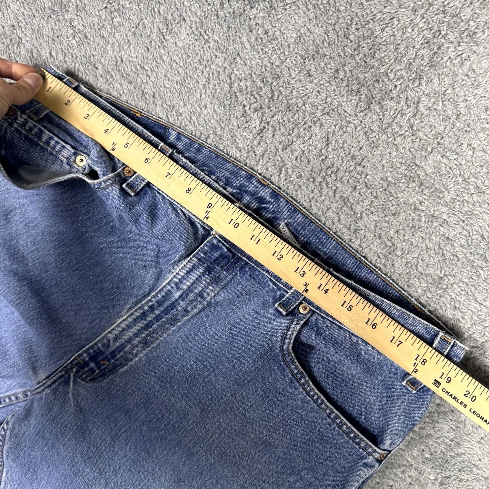 Levi's VINTAGE Levi's 505 Jeans Men 40x32 Regular Straight Denim Blue 80s 90s USA Cowboy Hipster Retro USA Mens Size US 40 / EU 56 - 5 Thumbnail