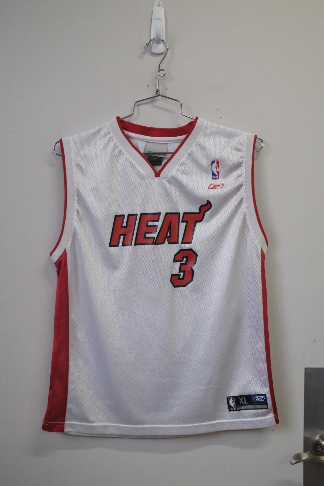 Reebok Miami Heat Wade #3 Home Basketball Jersey