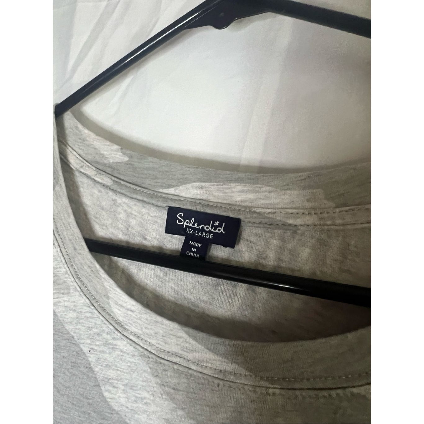 Splendid Splendid Grey Camo T-Shirt Woman’s Size XX-Large Size XXL / US 16-18 / IT 52-54 - 3 Thumbnail