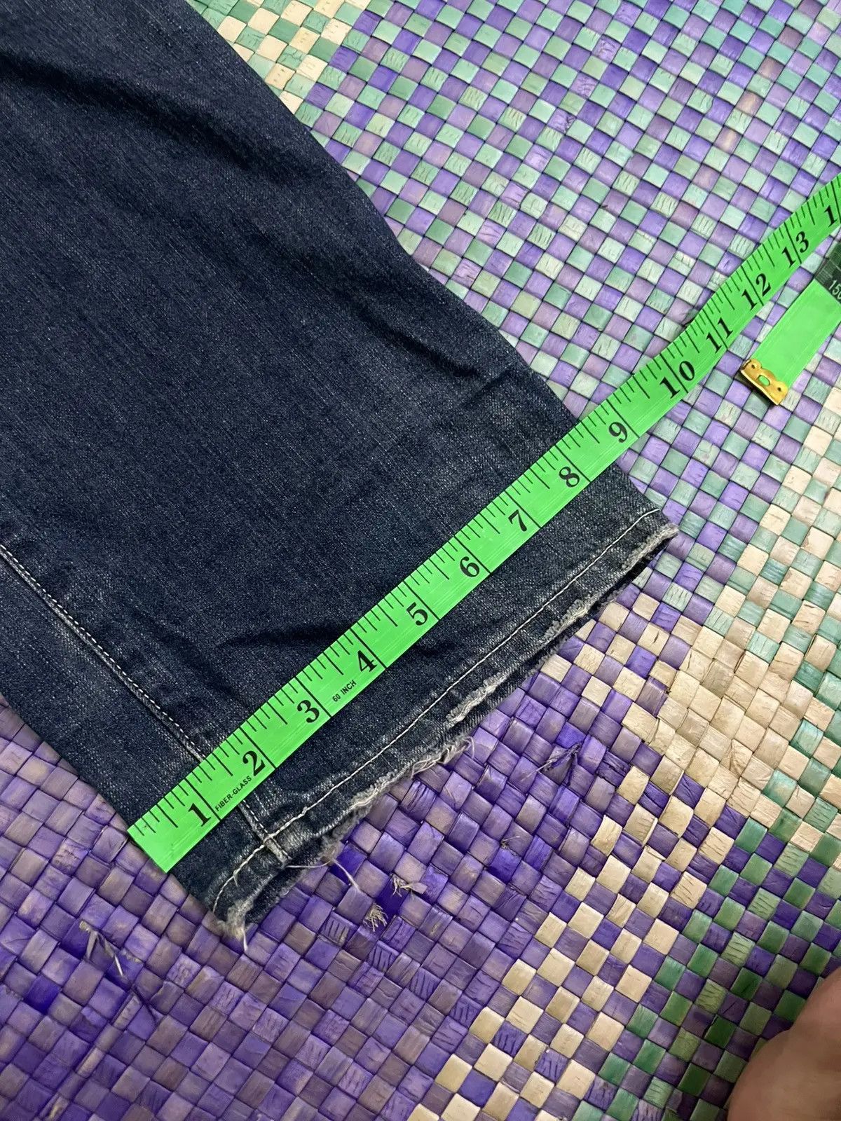 Uniqlo Uniqlo Buckle Back Denim Size US 33 - 5 Thumbnail