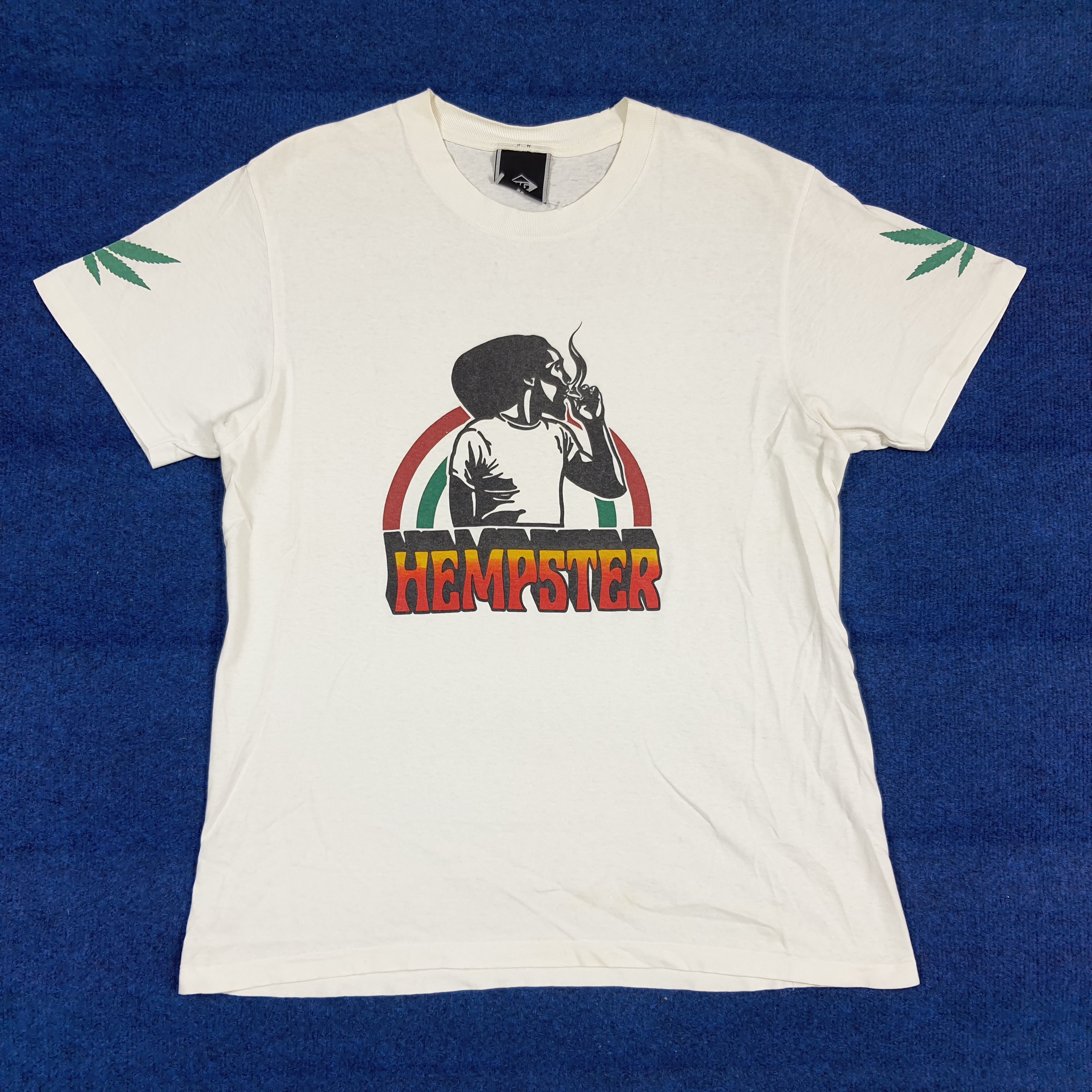Hysteric Glamour Vintage Hysteric Glamour Weed Hempster Tshirt C294N70 Size US L / EU 52-54 / 3 - 1 Thumbnail