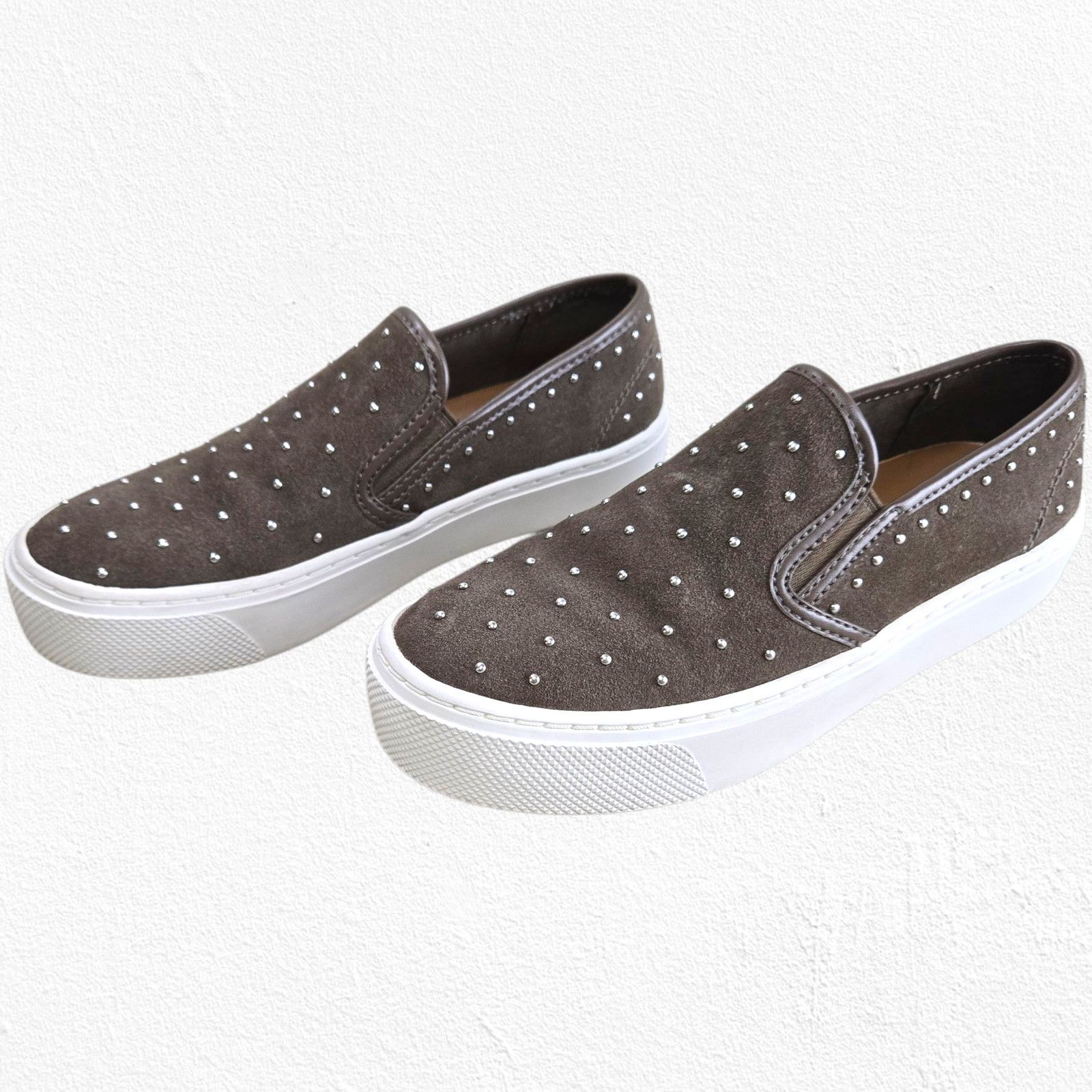 Coach Coach Cameron Studded Suede Platform Sneakers 5M EU 35 Size US 5 / IT 35 - 3 Thumbnail