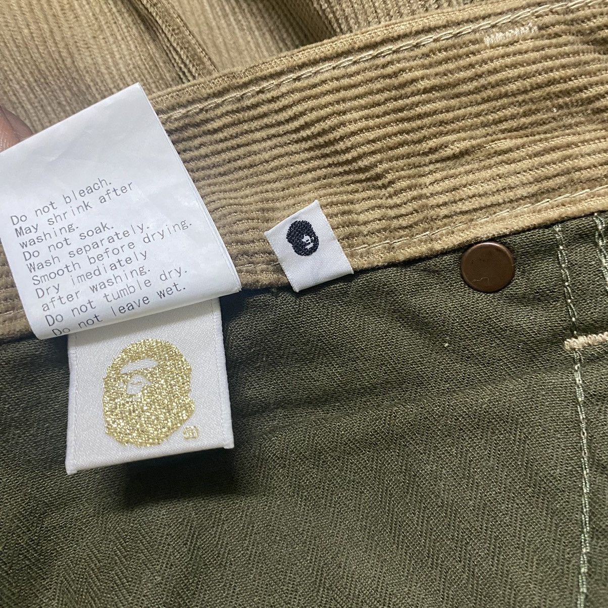 Bape Vintage A Bathing Ape BAPE Carpenter Pants Corduroy Size US 34 / EU 50 - 21 Thumbnail