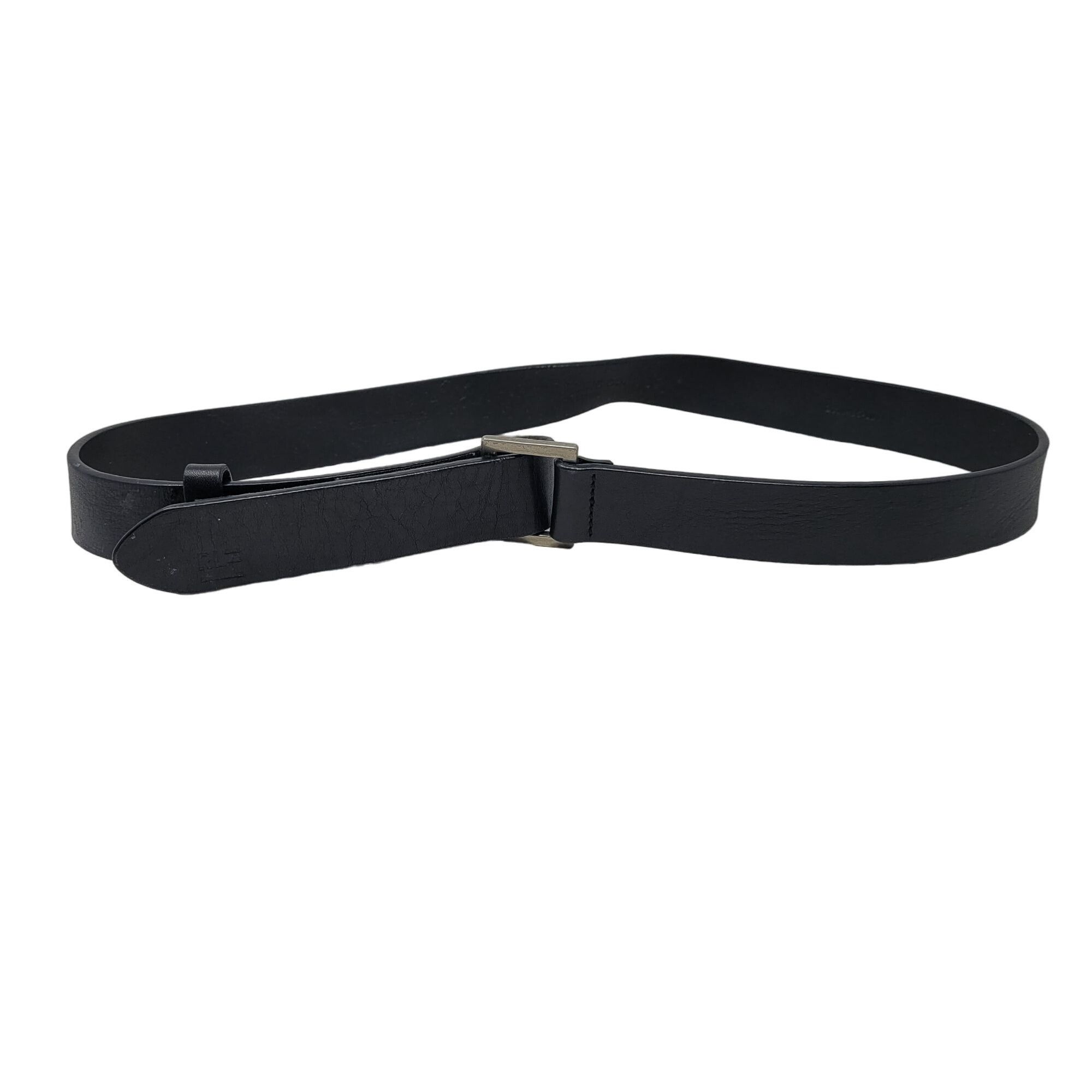Vintage Vintage Polo Jeans Genuine Leather Belt M Fold Over Hook Loo Size 34 - 12 Thumbnail