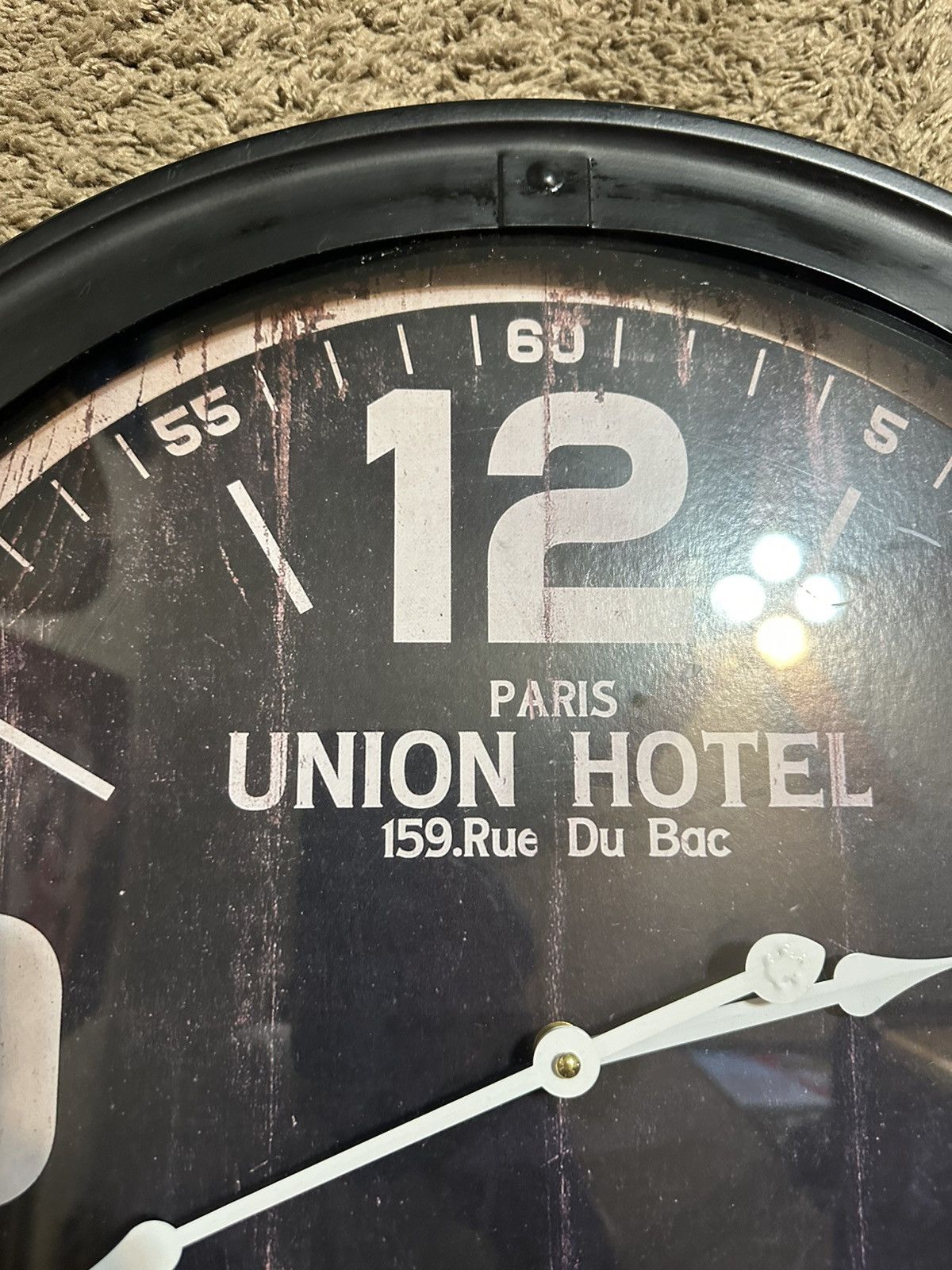 Nike Vintage Olivia & May Union Hotel metal wall clock 00s Size US L / EU 52-54 / 3 - 2 Thumbnail
