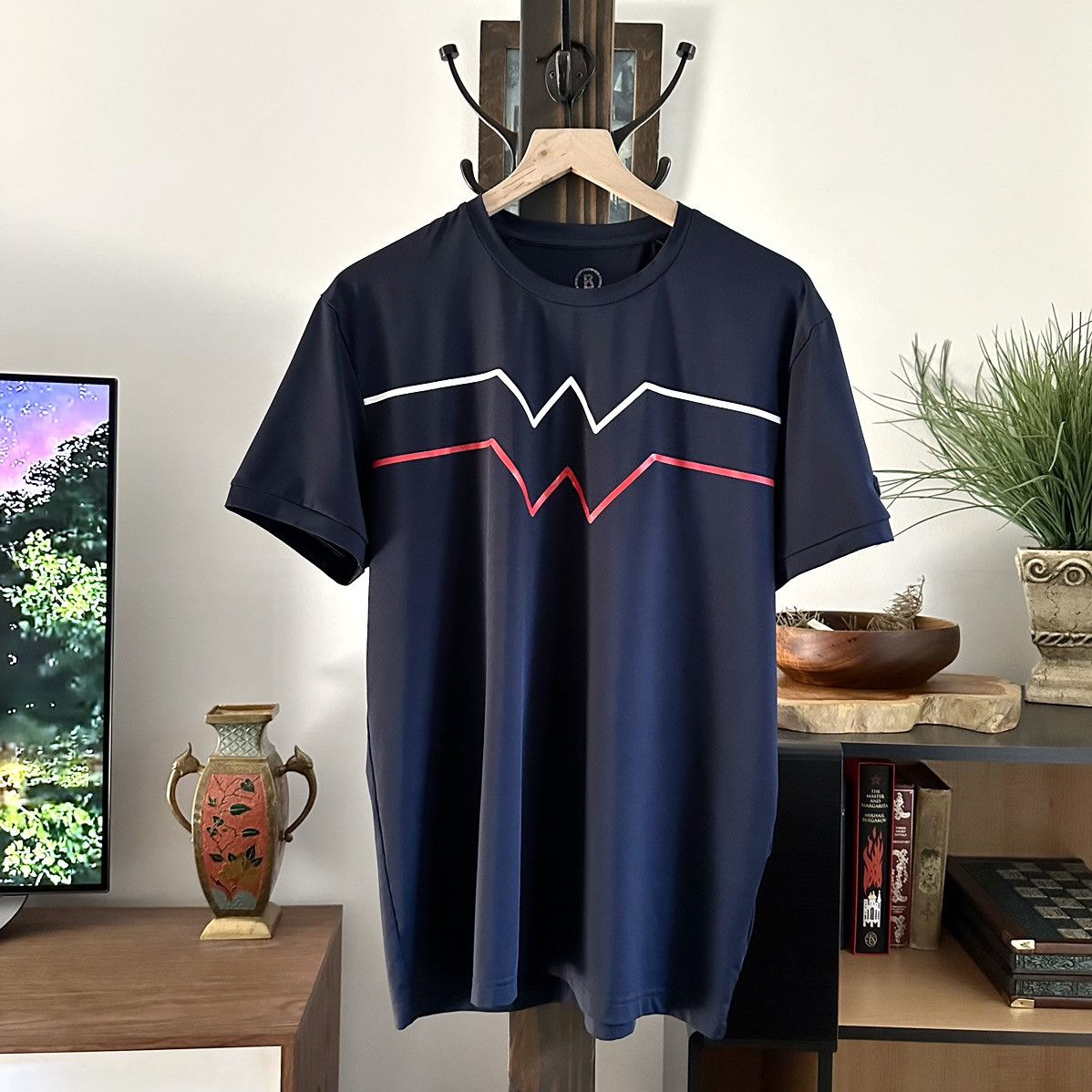Bogner 🌿Bogner Athletic T-Shirt - Navy Blue🌿 Size US L / EU 52-54 / 3 - 1 Thumbnail