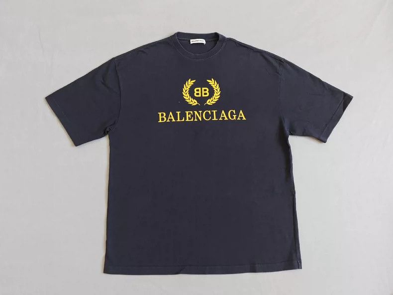 Balenciaga Balenciaga Wheat pattern short-sleeve T-shirt, XS size, 9/ Size US XS / EU 42 / 0 - 1 Thumbnail