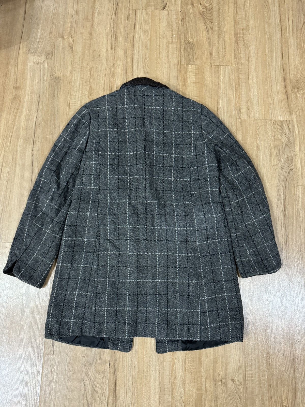 Burberry × Vintage HARRIS TWEED X SEVENDAYS SUNDAY WOOL JACKET Size US M / EU 48-50 / 2 - 5 Thumbnail