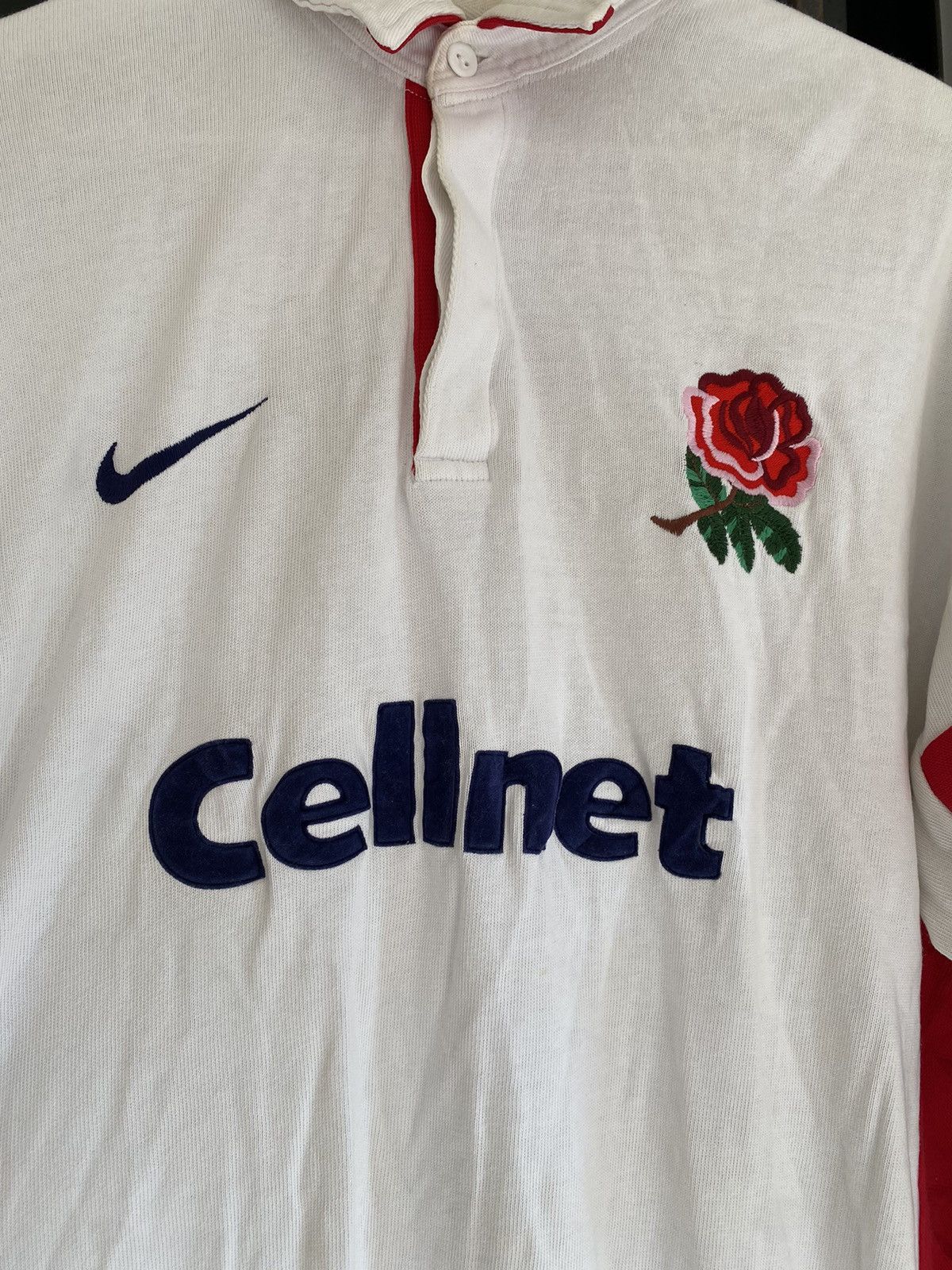 Nike Nike England Rugby Team Distressed Size US M / EU 48-50 / 2 - 3 Thumbnail