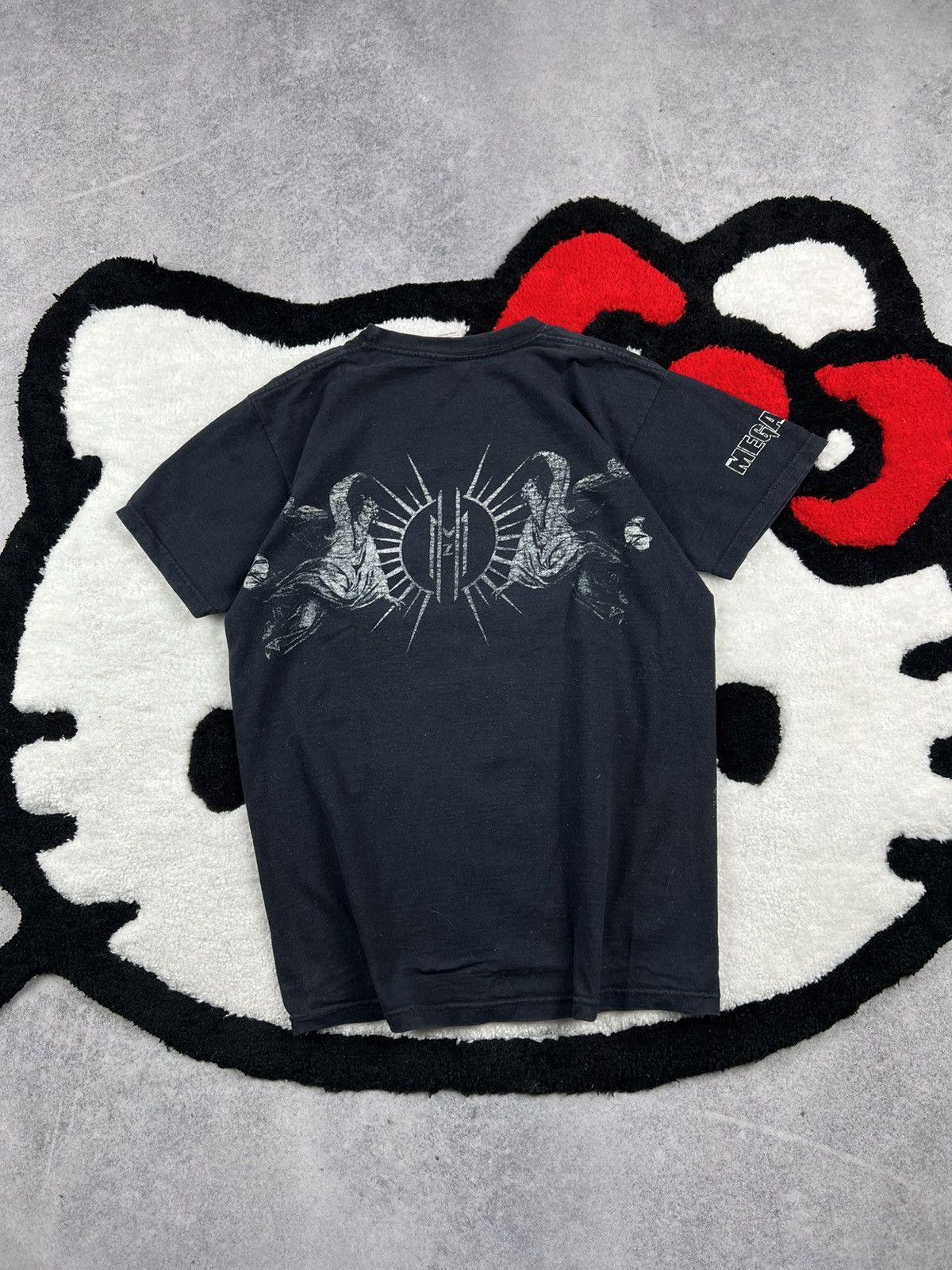 Band Tees Vintage Megaherz Jesus Angle Faded Band Tee Y2K Shirt Size US S / EU 44-46 / 1 - 7 Thumbnail