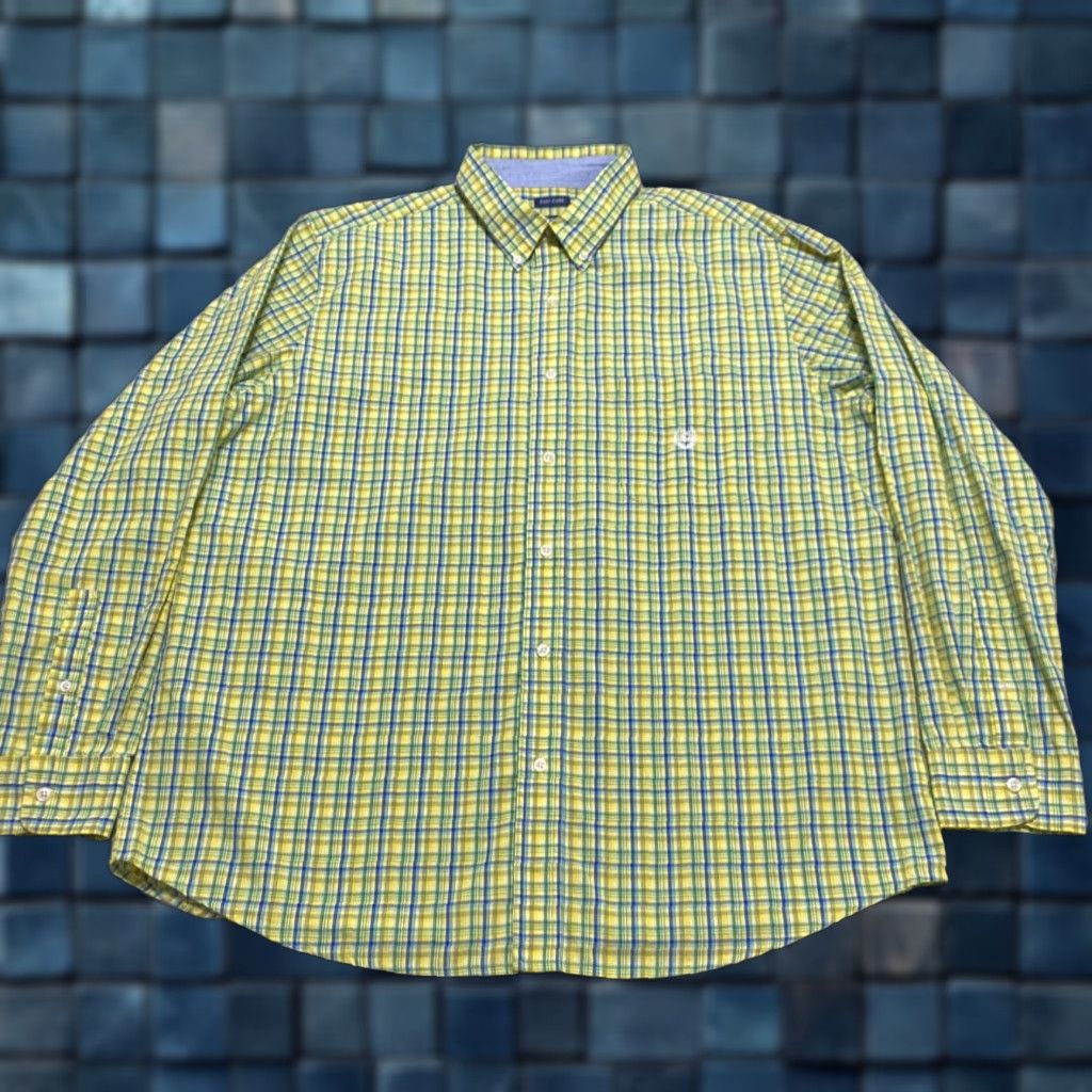 Chaps Ralph Lauren Chaps Mens XL Shirt Multicolor Plaid Check Long Sleeve Button-Down Size US XXL / EU 58 / 5 - 1 Thumbnail