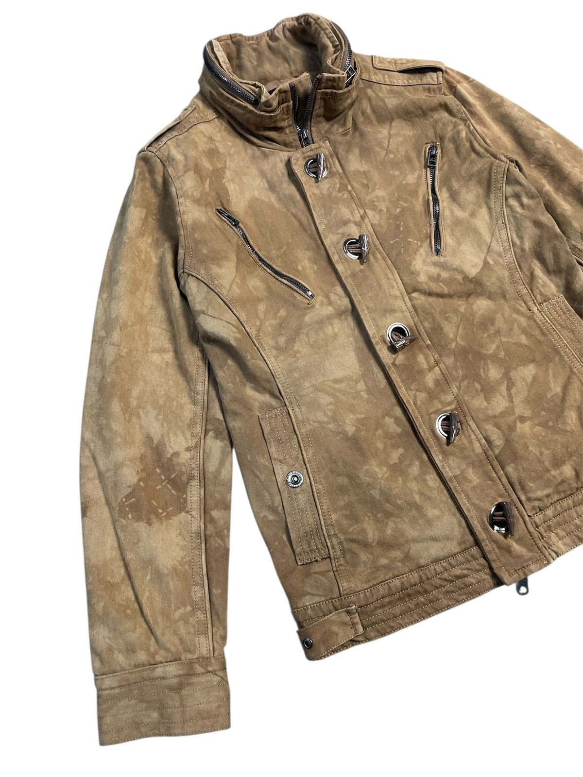 Japanese Brand 2000s in the attic homme acid washed jacket Size US M / EU 48-50 / 2 - 5 Thumbnail