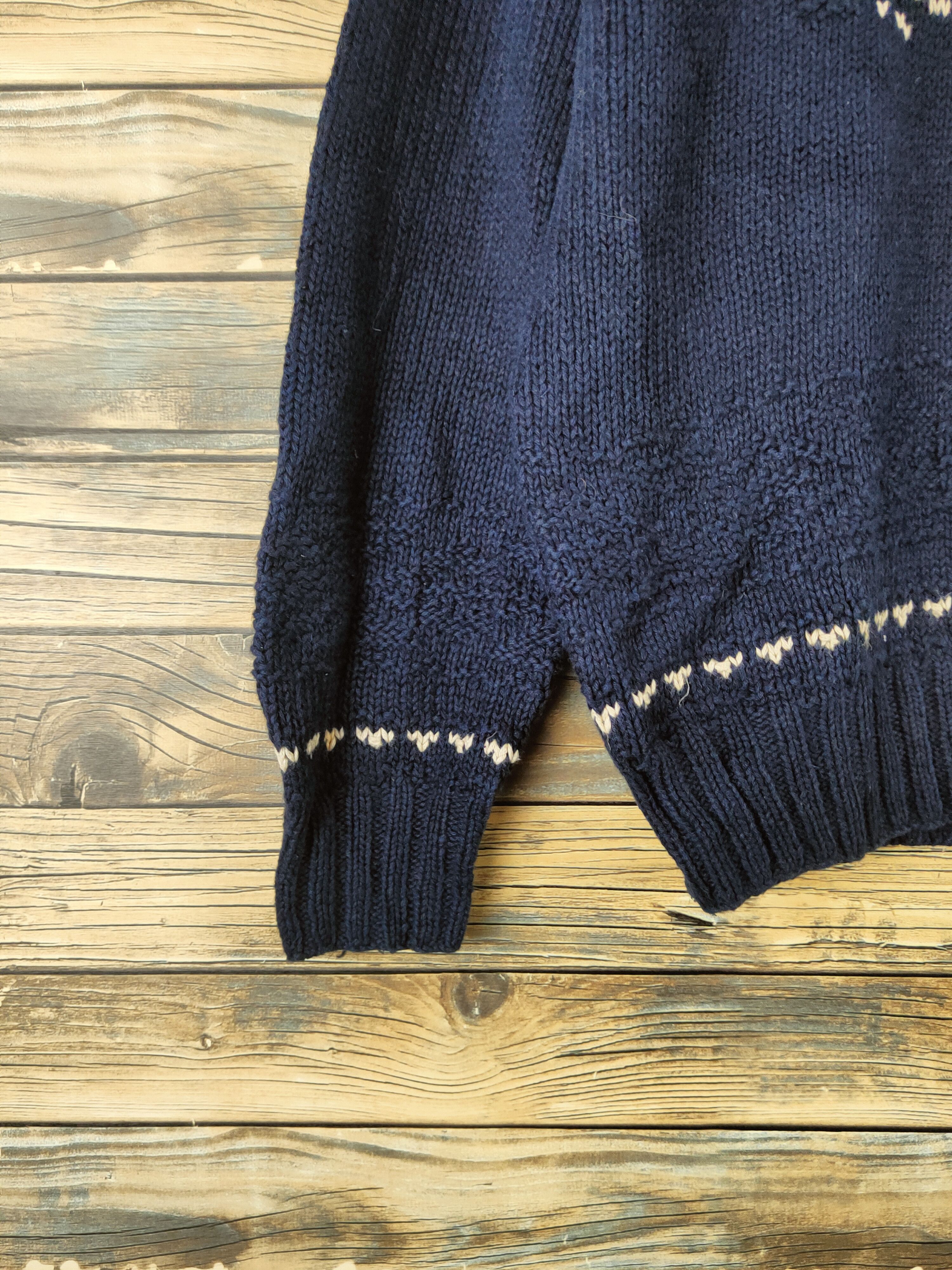 Ralph Lauren DL Ralph Lauren Navy Polo Sport Knitwear Sweatshirts #46-139 Size US L / EU 52-54 / 3 - 4 Thumbnail