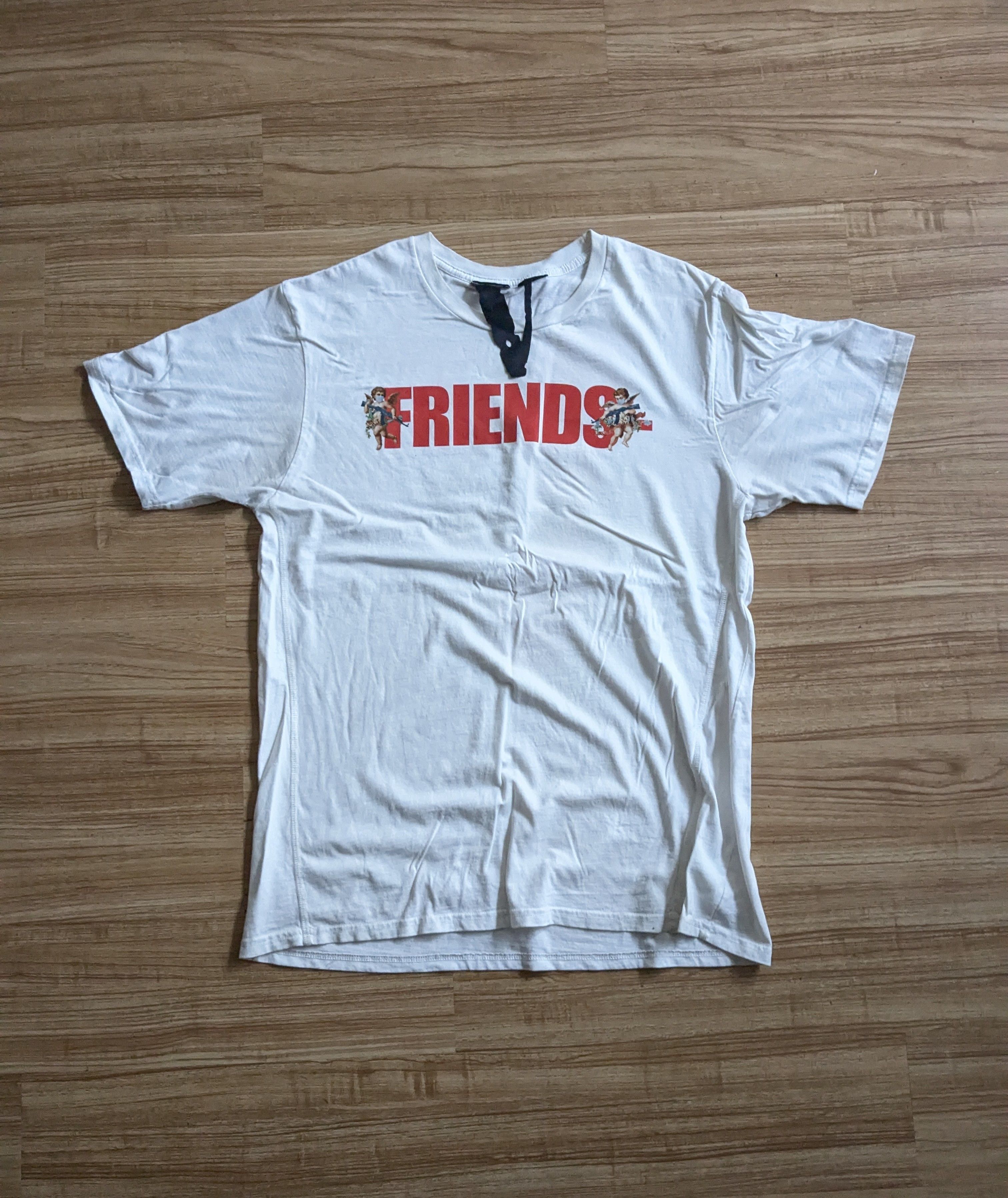 Other Vlone Tshirt Men's Large Angle White Size US L / EU 52-54 / 3 - 4 Thumbnail