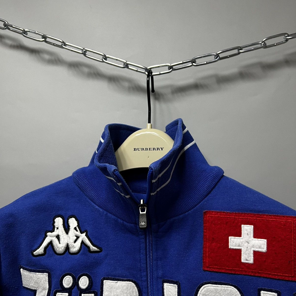 Kappa Vintage Kappa Zip Sweatshirt 00’s, Switzerland Zurich RARE Size US S / EU 44-46 / 1 - 3 Thumbnail