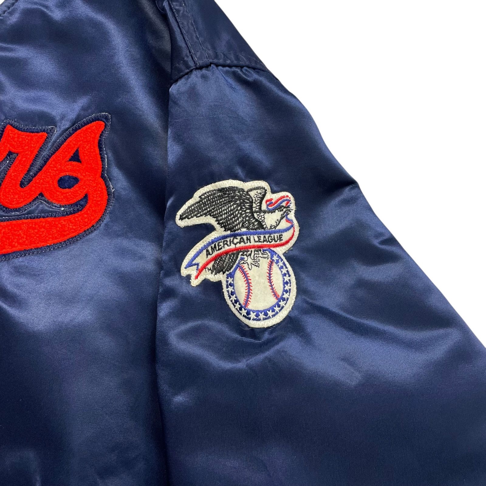 MLB VTG 90s WASHINGTON SENATORS STARTER COOPERSTOWN SATIN JACKET Size US L / EU 52-54 / 3 - 4 Thumbnail
