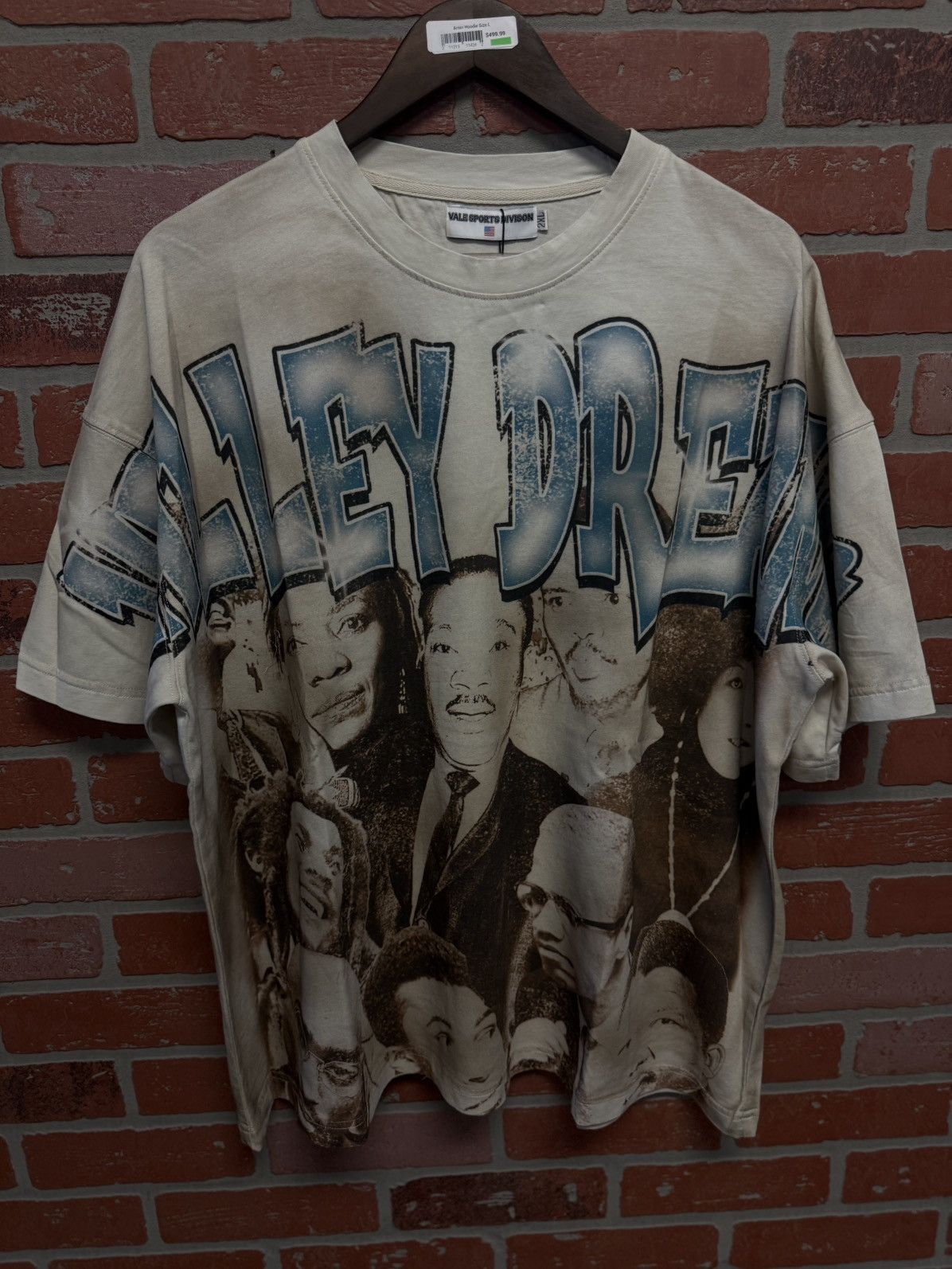 Vale Valley Rushmore Tee Size XXL Brand New Cream Blue Size US XXL / EU 58 / 5 - 2 Thumbnail